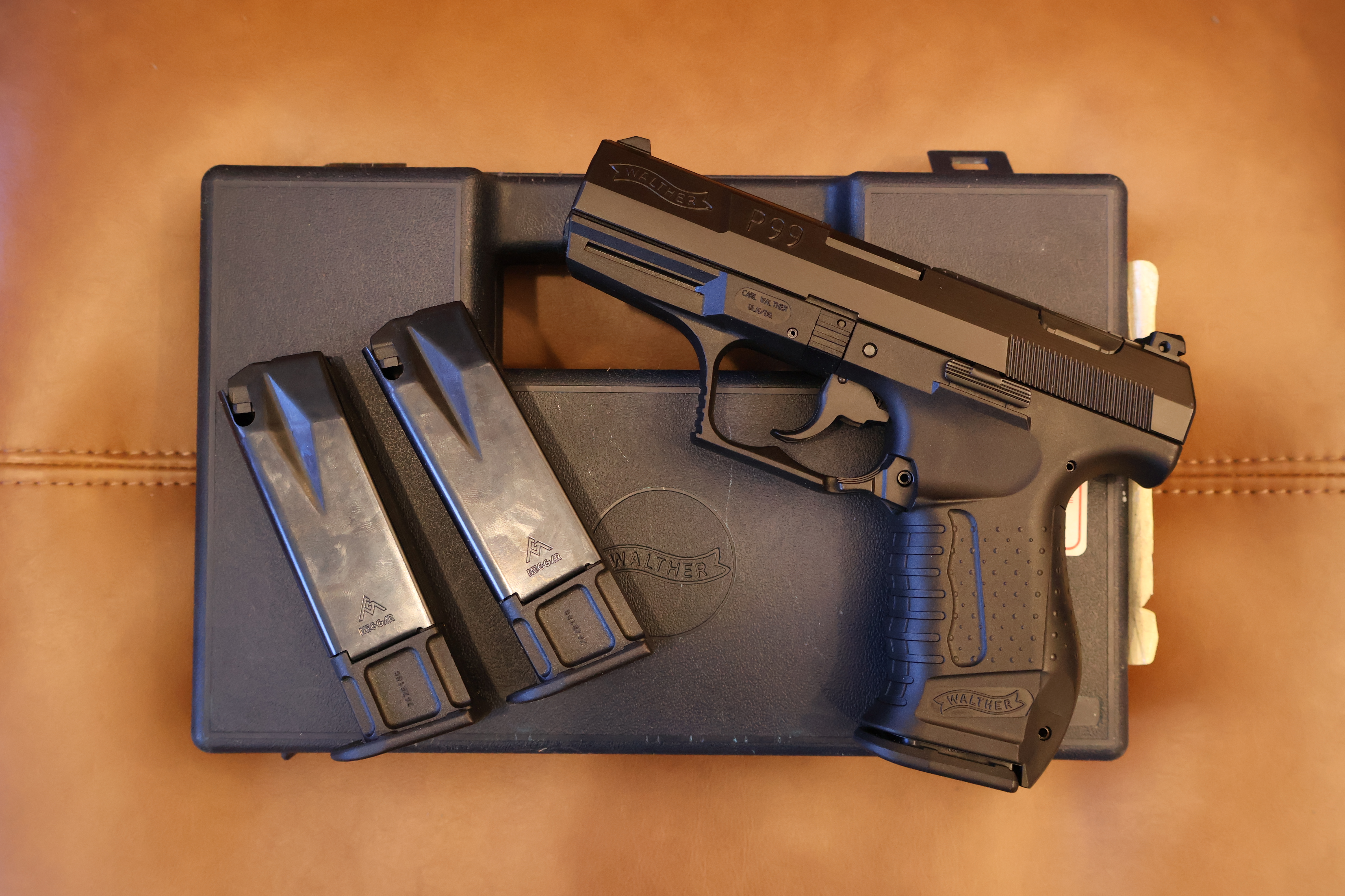 WALTHER ARMS P99 BLUED FINISH 3-DOT WHITE SIGHTS 4