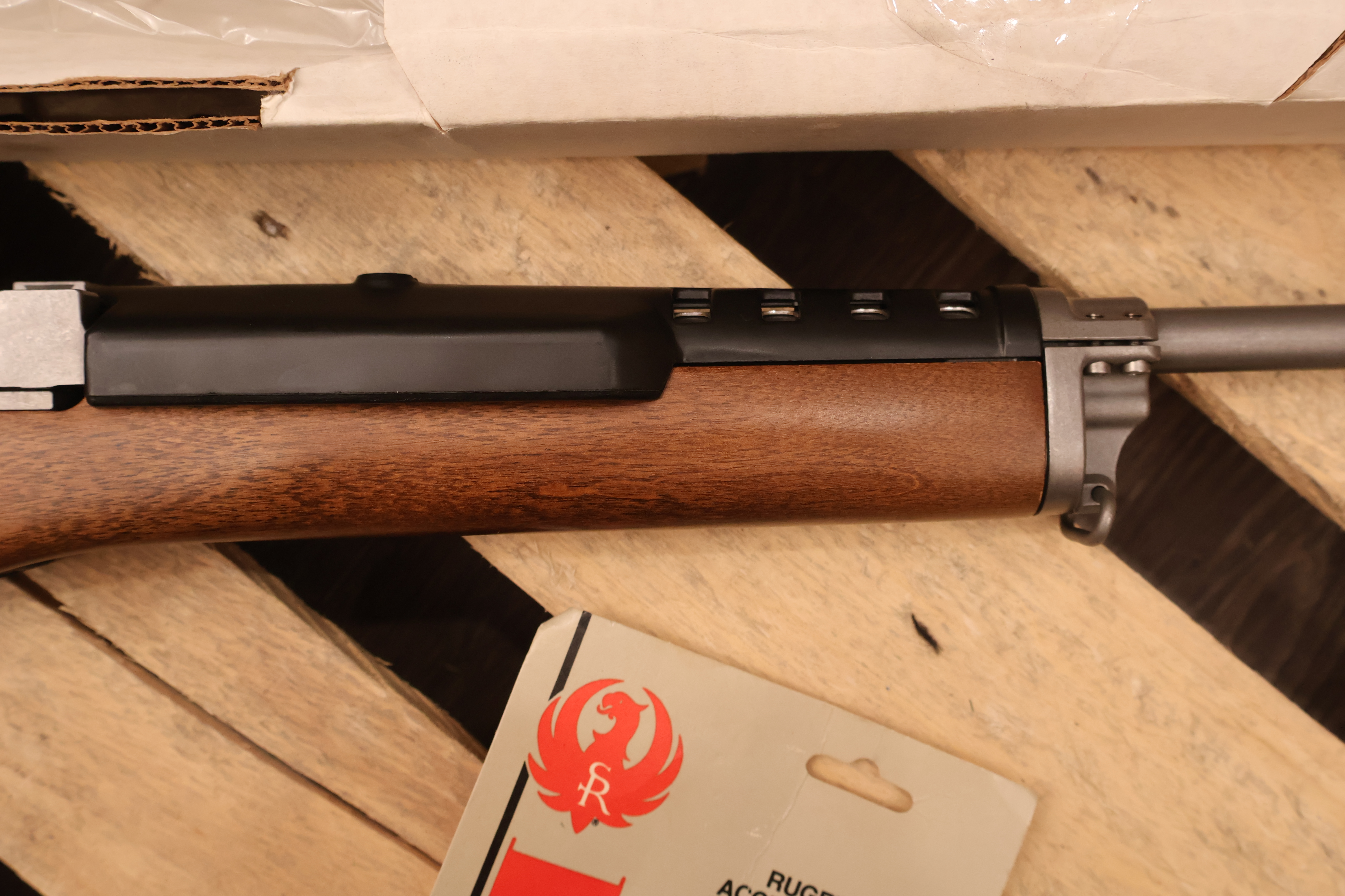 RUGER MINI THIRTY (MINI-30) RANCH STAINLESS WALNUT STOCK 18