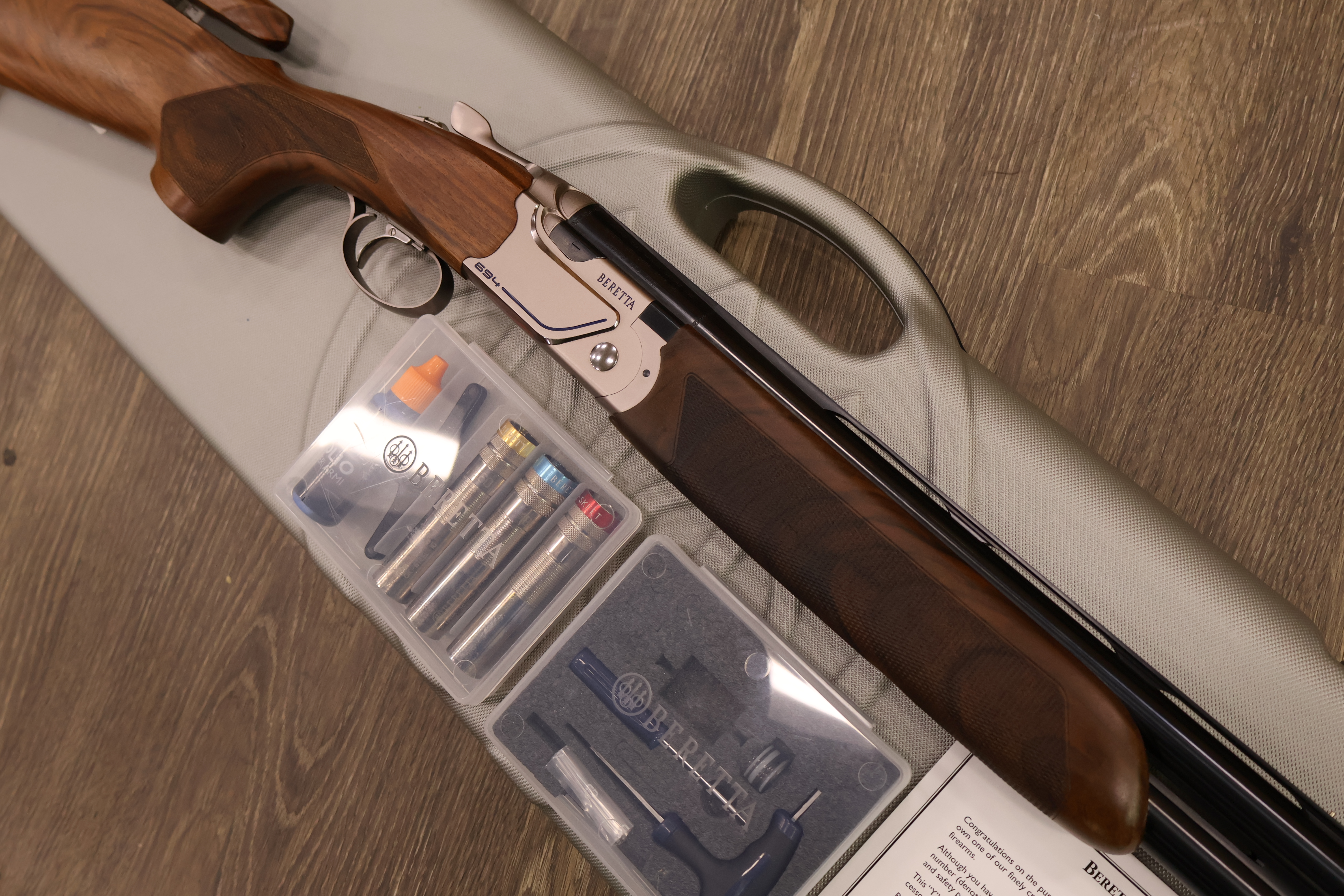 BERETTA 694 SPORTING VITTORIA B-FAST SILVER RECEIVER ADJ. COMB 30" BBL 12GA-img-6