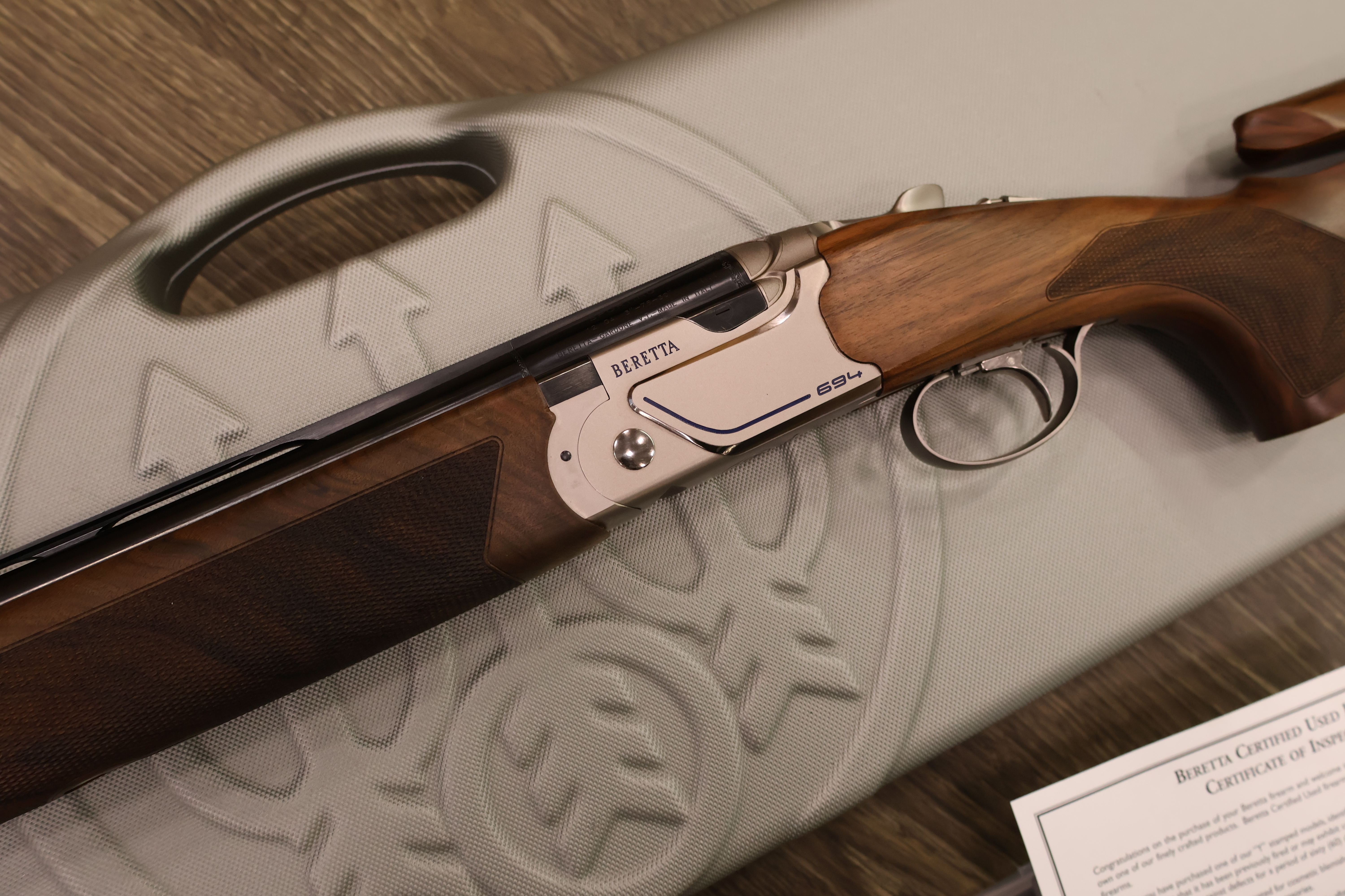 BERETTA 694 SPORTING VITTORIA B-FAST SILVER RECEIVER ADJ. COMB 30" BBL 12GA-img-14