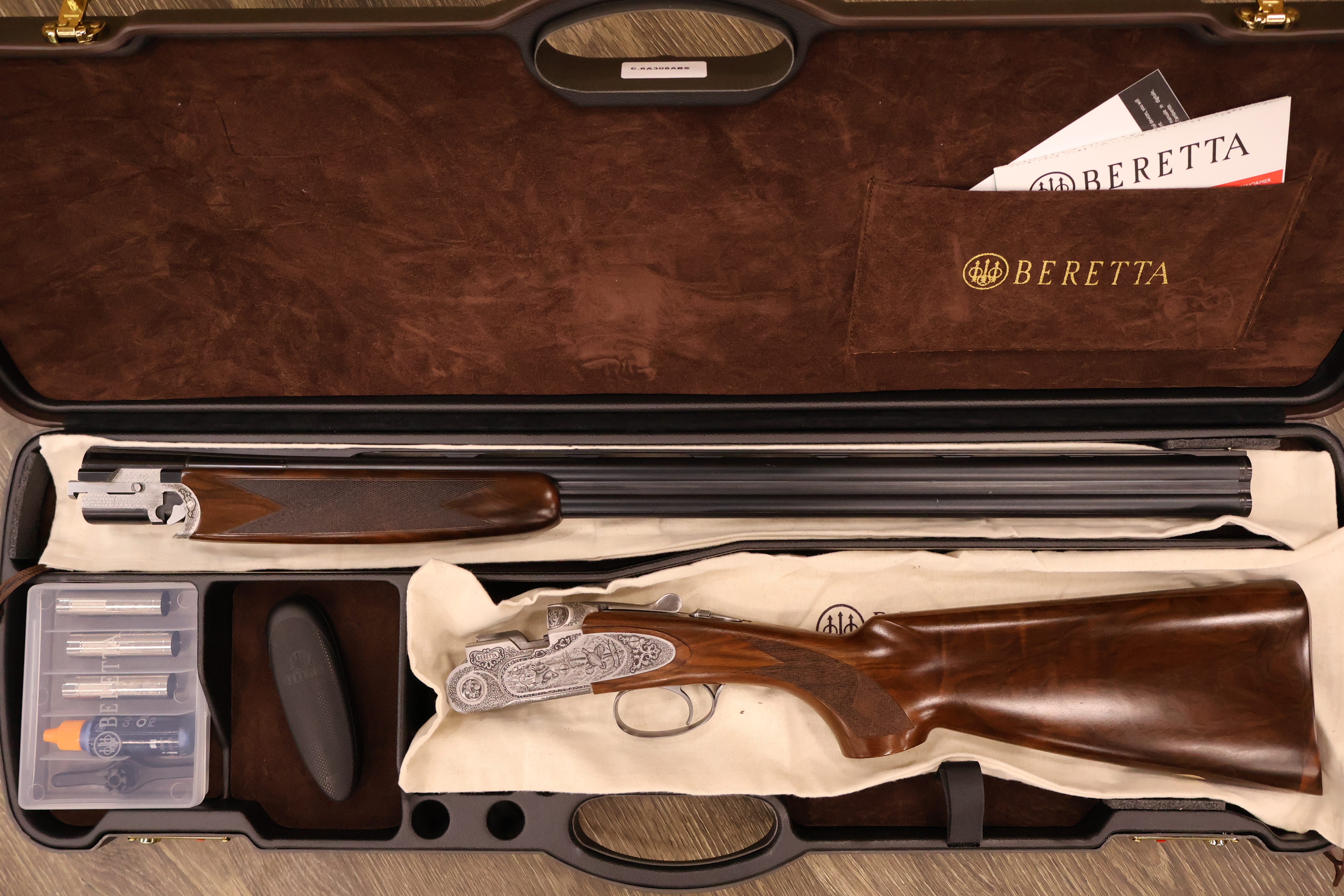 BERETTA 687 EELL DIAMOND PIGEON SILVER ENGRAVED DELUXE WALNUT 28" BBL 20GA-img-1