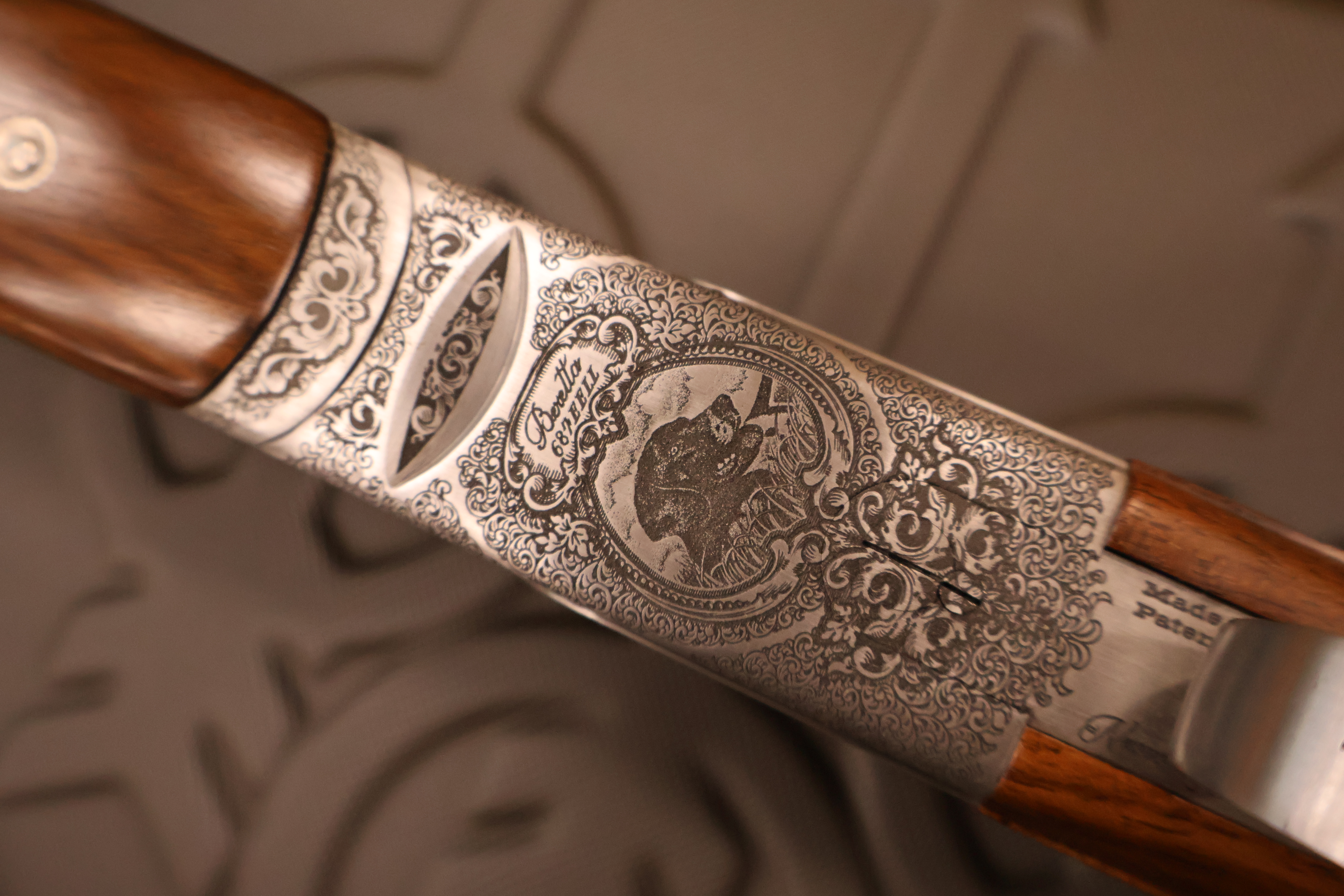 BERETTA 687 EELL DIAMOND PIGEON SILVER ENGRAVED DELUXE WALNUT 28" BBL 20GA-img-17