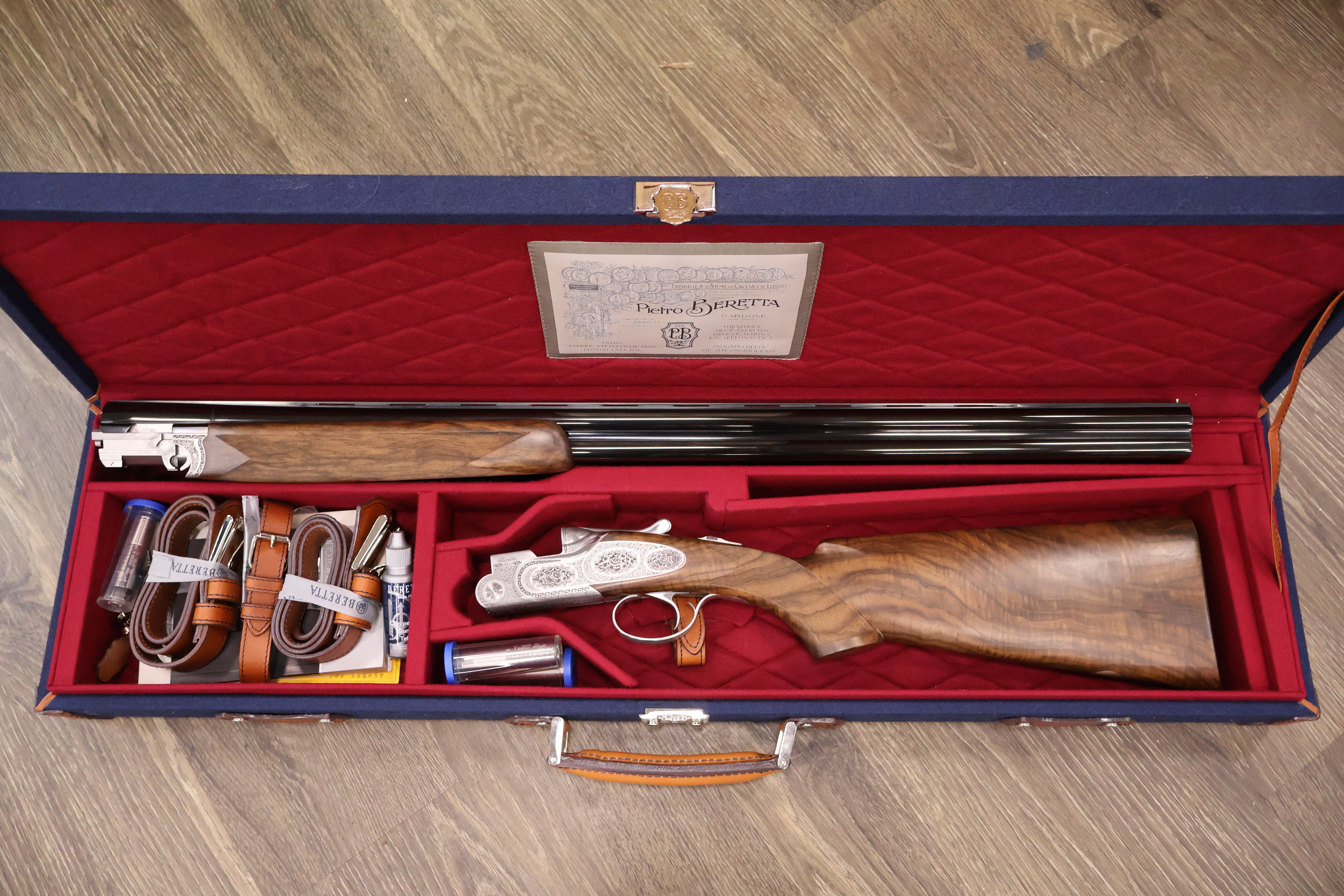BERETTA SL3 LS LIGHT SCROLL ENGRAVED STUNNING DELUXE WALNUT 30" BBL 20 GA-img-0
