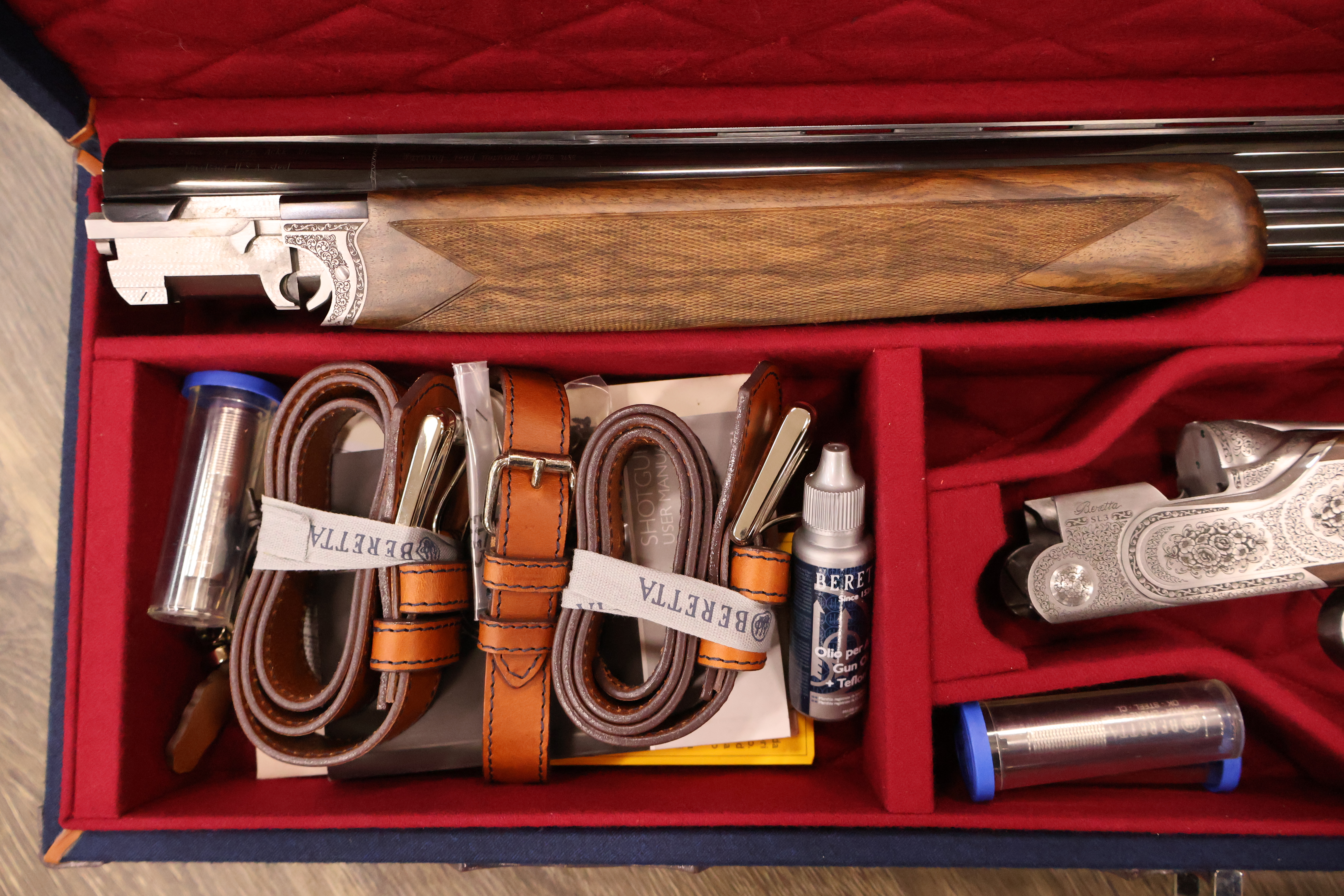 BERETTA SL3 LS LIGHT SCROLL ENGRAVED STUNNING DELUXE WALNUT 30" BBL 20 GA-img-1