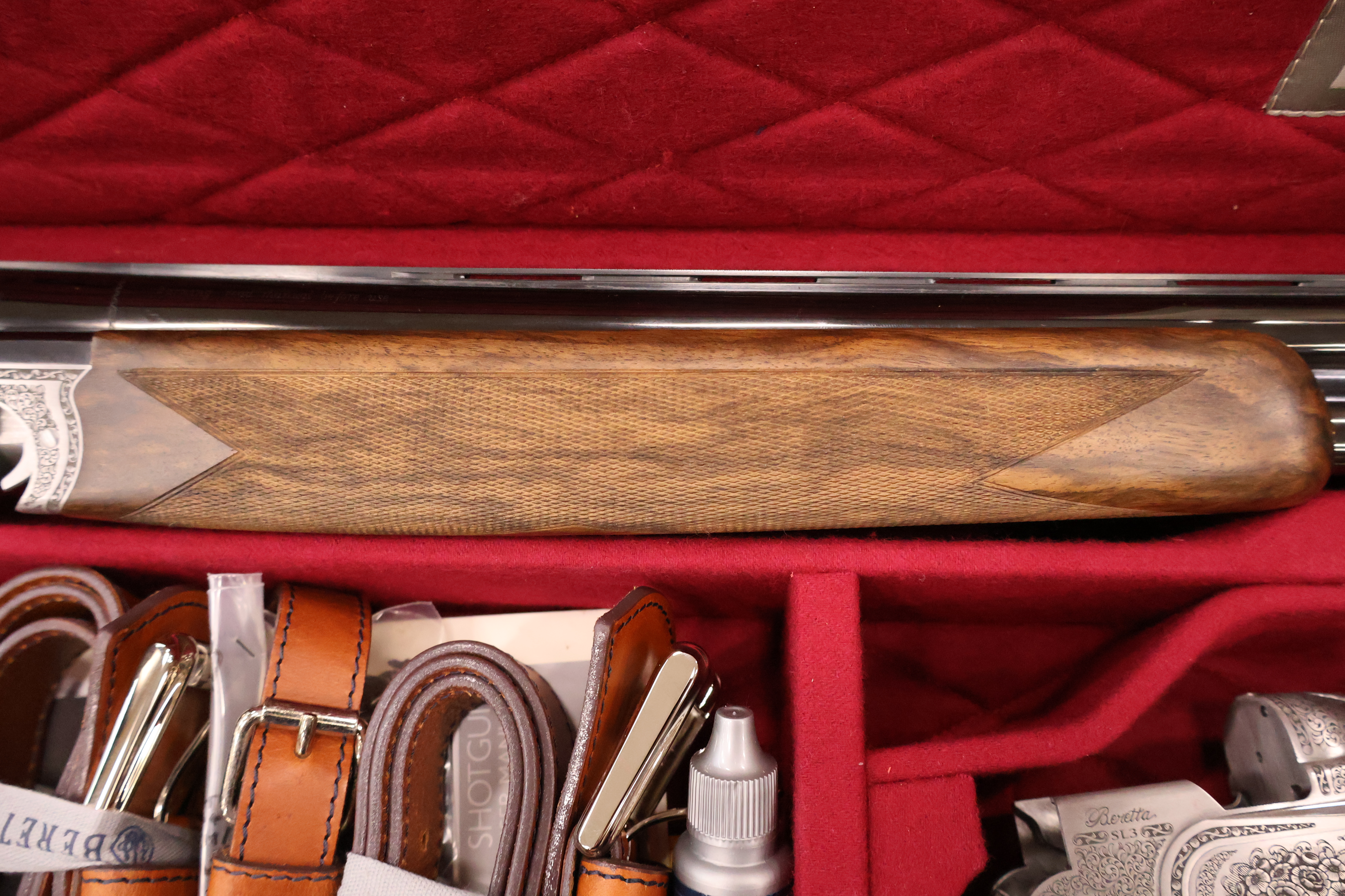 BERETTA SL3 LS LIGHT SCROLL ENGRAVED STUNNING DELUXE WALNUT 30" BBL 20 GA-img-2