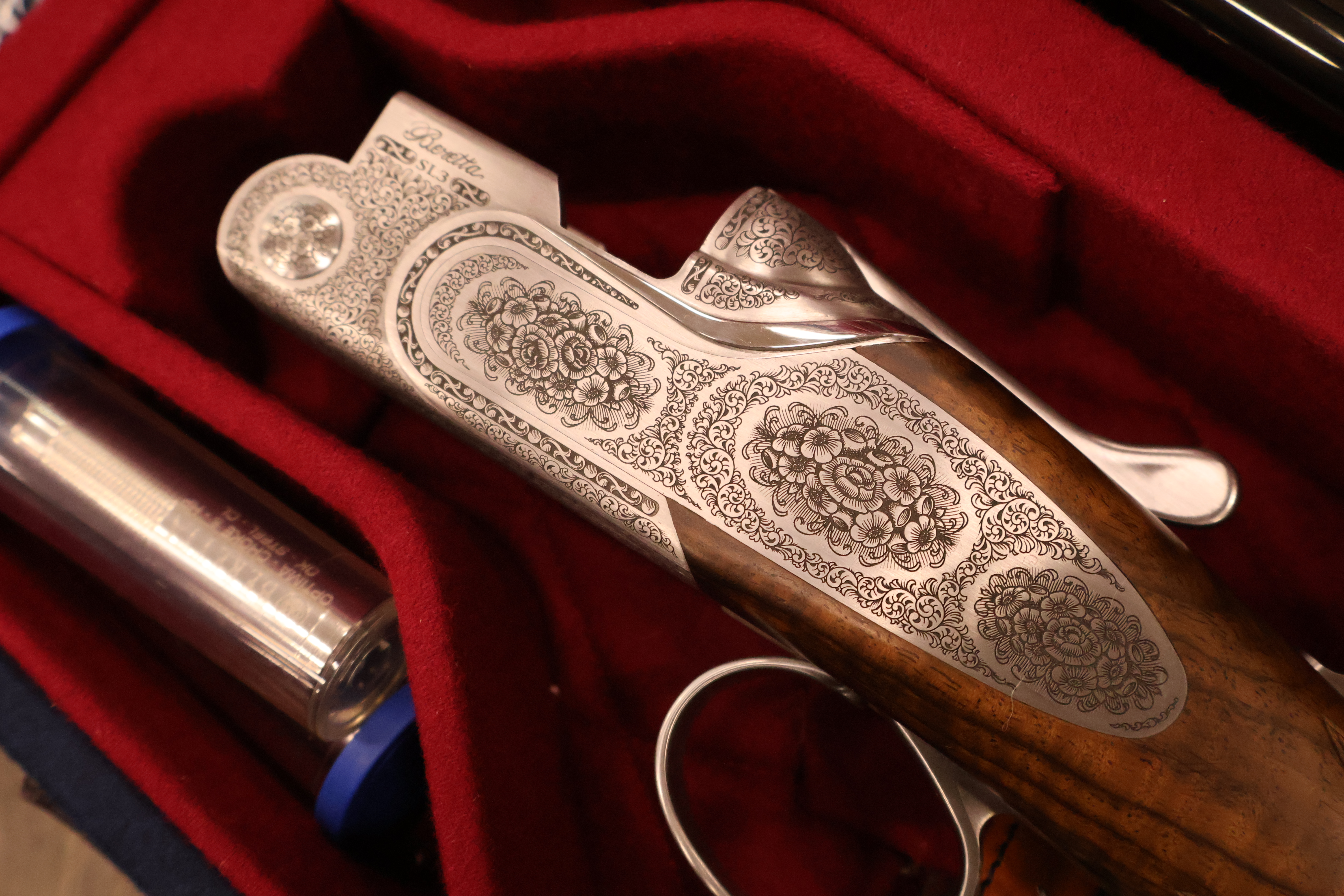 BERETTA SL3 LS LIGHT SCROLL ENGRAVED STUNNING DELUXE WALNUT 30" BBL 20 GA-img-5