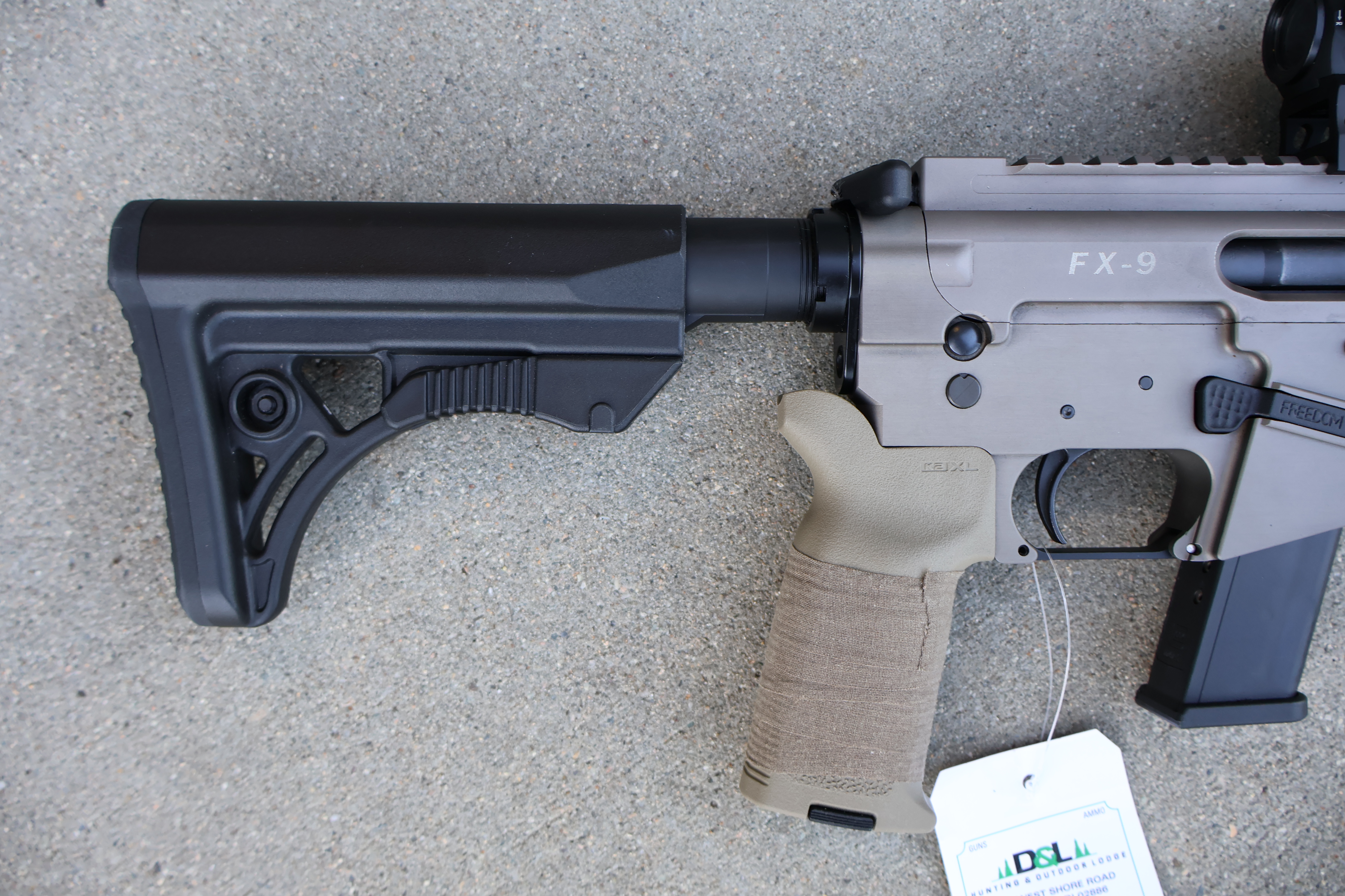 FREEDOM ORDNANCE FX-9 CARBINE GEN 2 FDE FINISH CUSTOM UPGRADES 16" BBL 9MM -img-2