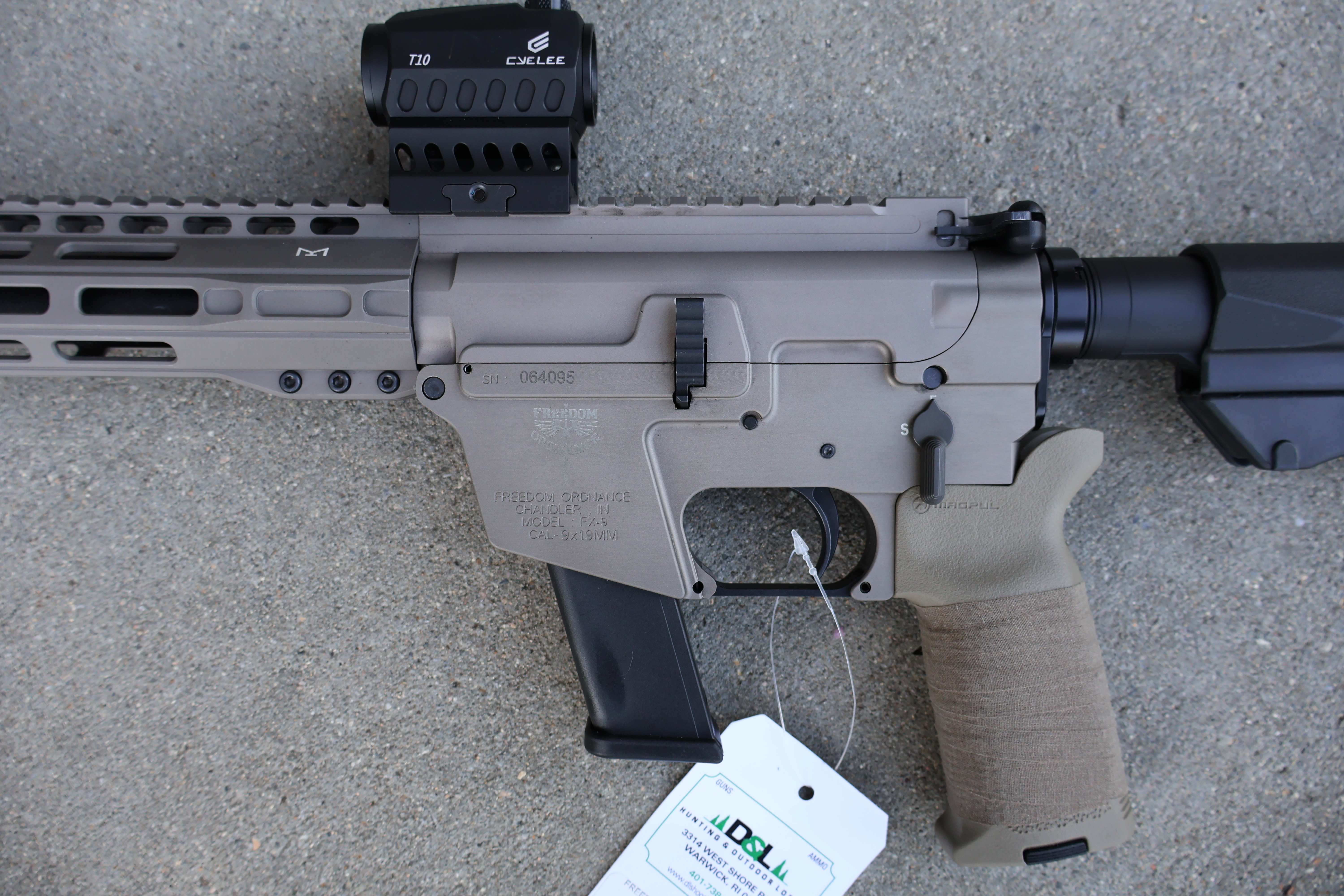 FREEDOM ORDNANCE FX-9 CARBINE GEN 2 FDE FINISH CUSTOM UPGRADES 16" BBL 9MM -img-8