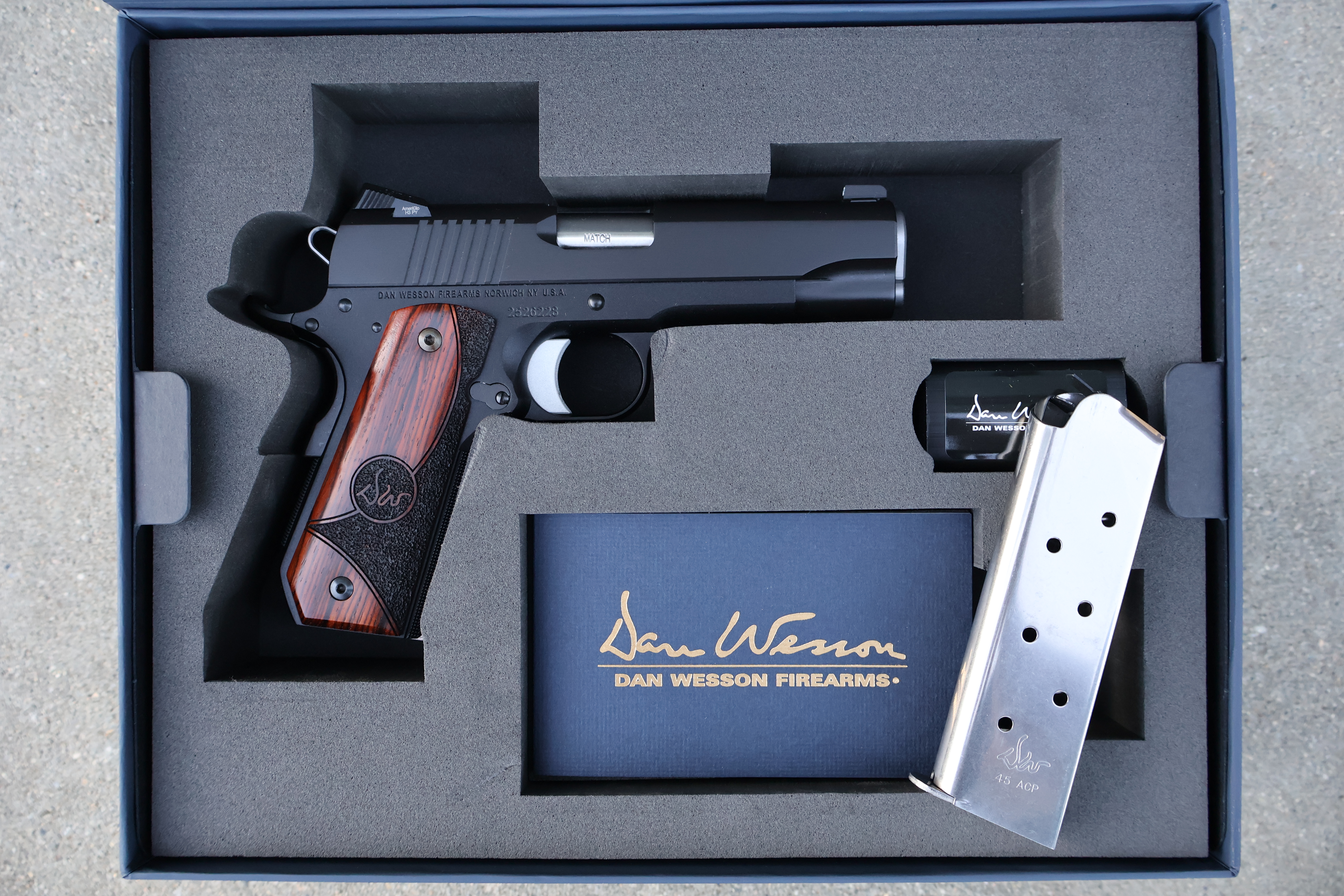 DAN WESSON 1911 GUARDIAN COMMANDER BLACK ALUMINUM NIGHT 4.25" BBL .45 ACP-img-5