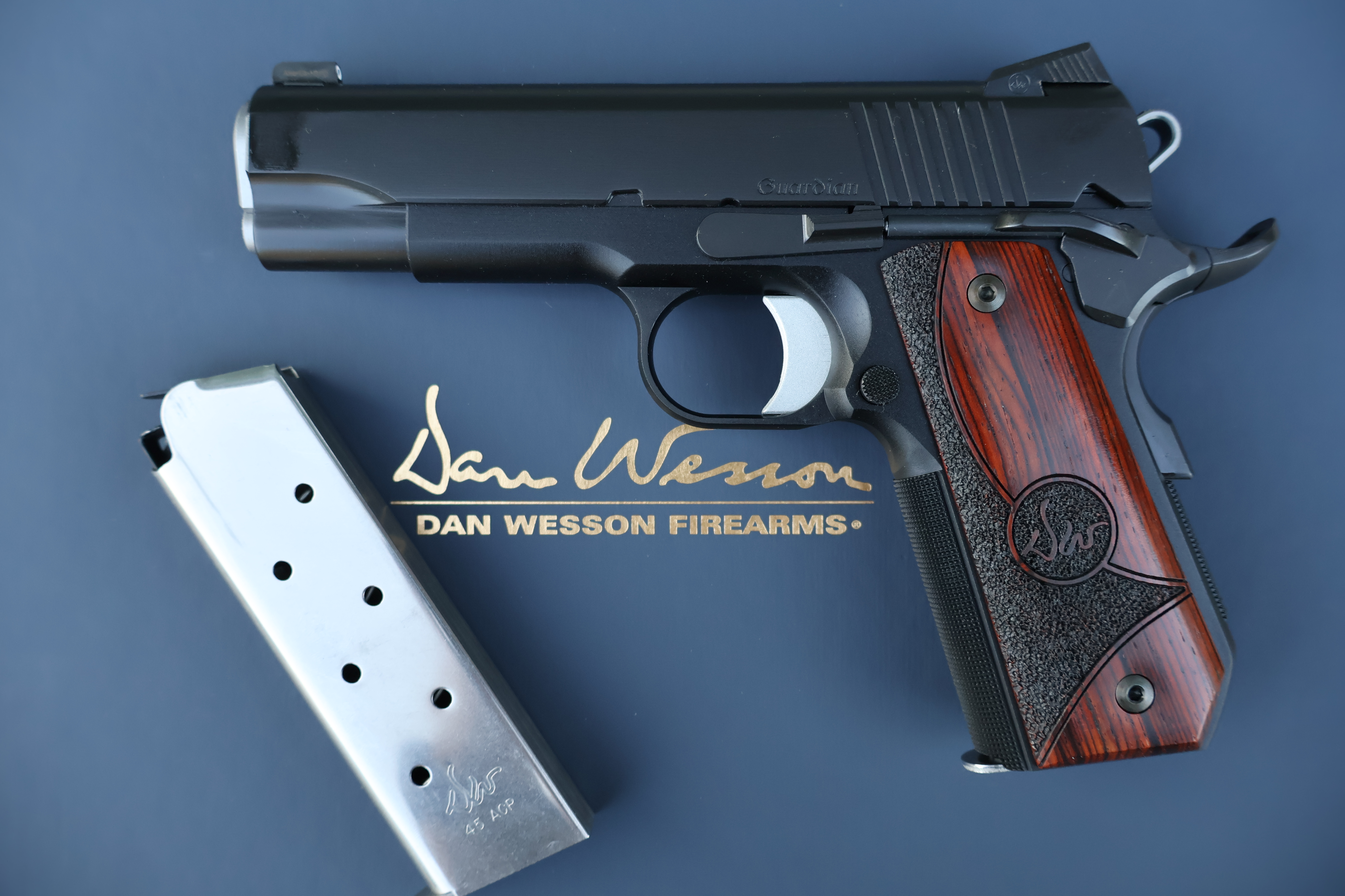DAN WESSON 1911 GUARDIAN COMMANDER BLACK ALUMINUM NIGHT 4.25" BBL .45 ACP-img-2