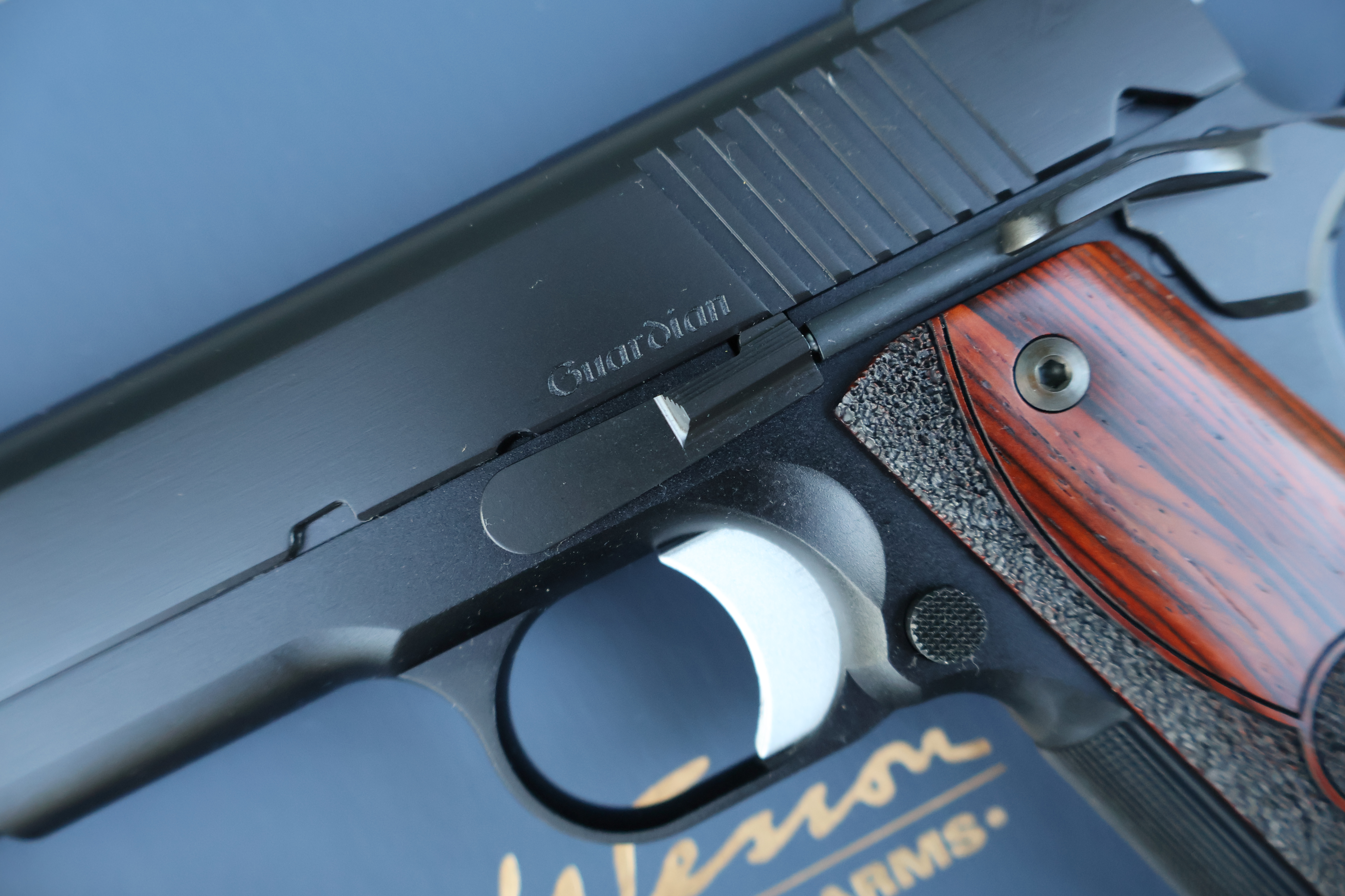 DAN WESSON 1911 GUARDIAN COMMANDER BLACK ALUMINUM NIGHT 4.25" BBL .45 ACP-img-4