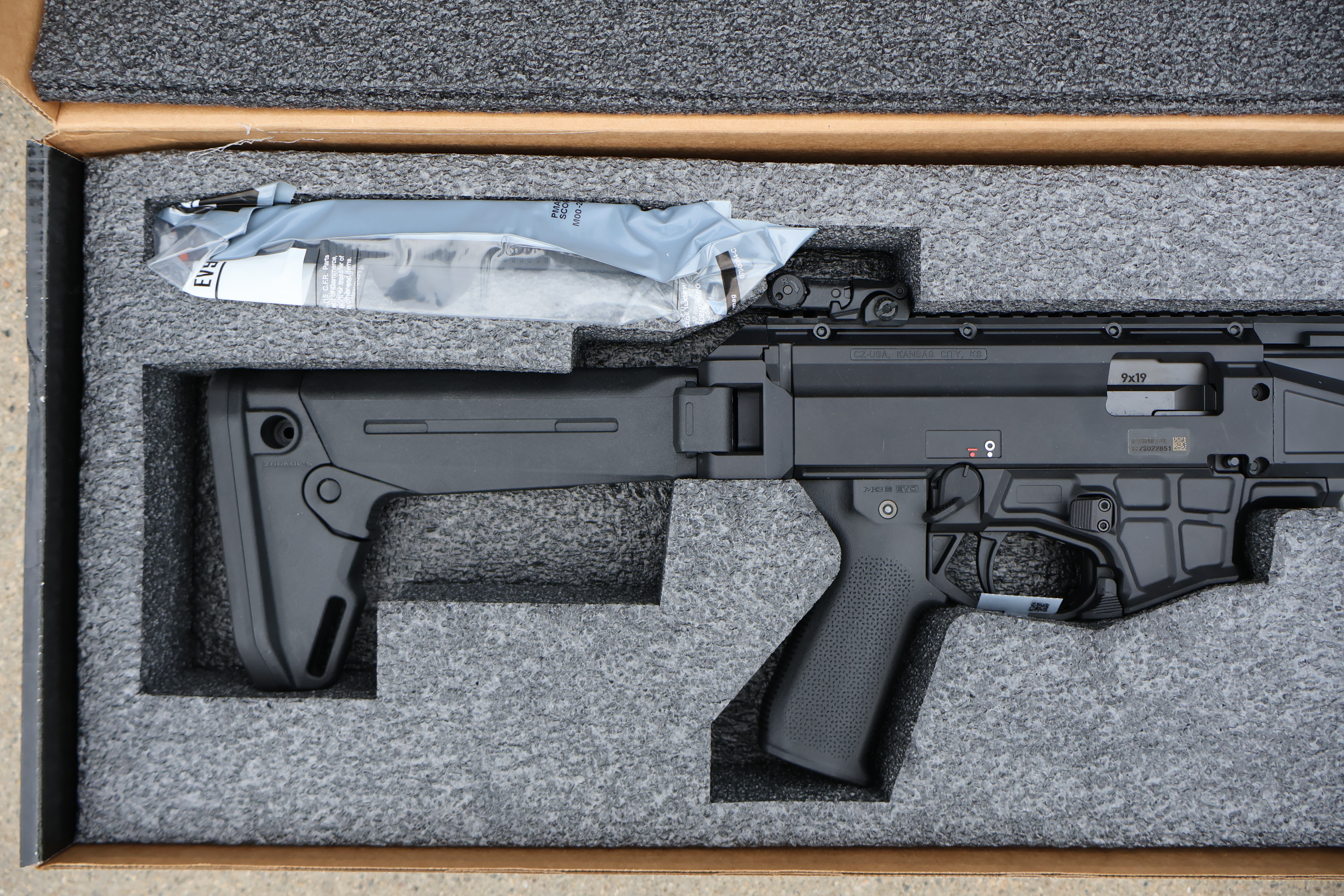CZ USA SCORPION 3+ 3 PLUS V2 CARBINE BLACK MAGPUL M-LOK 35-RND 16" BBL 9MM-img-1