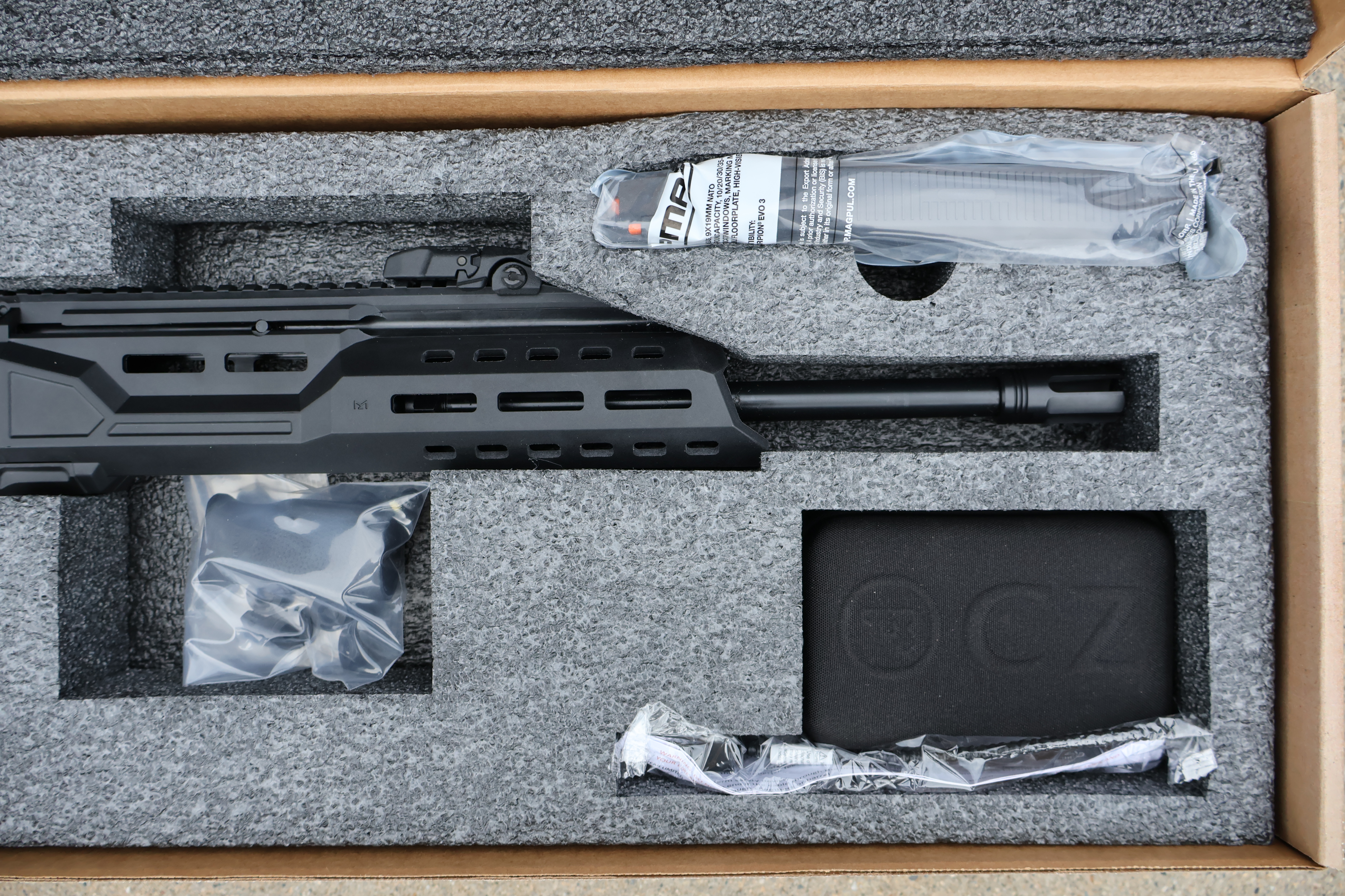 CZ USA SCORPION 3+ 3 PLUS V2 CARBINE BLACK MAGPUL M-LOK 35-RND 16" BBL 9MM-img-3