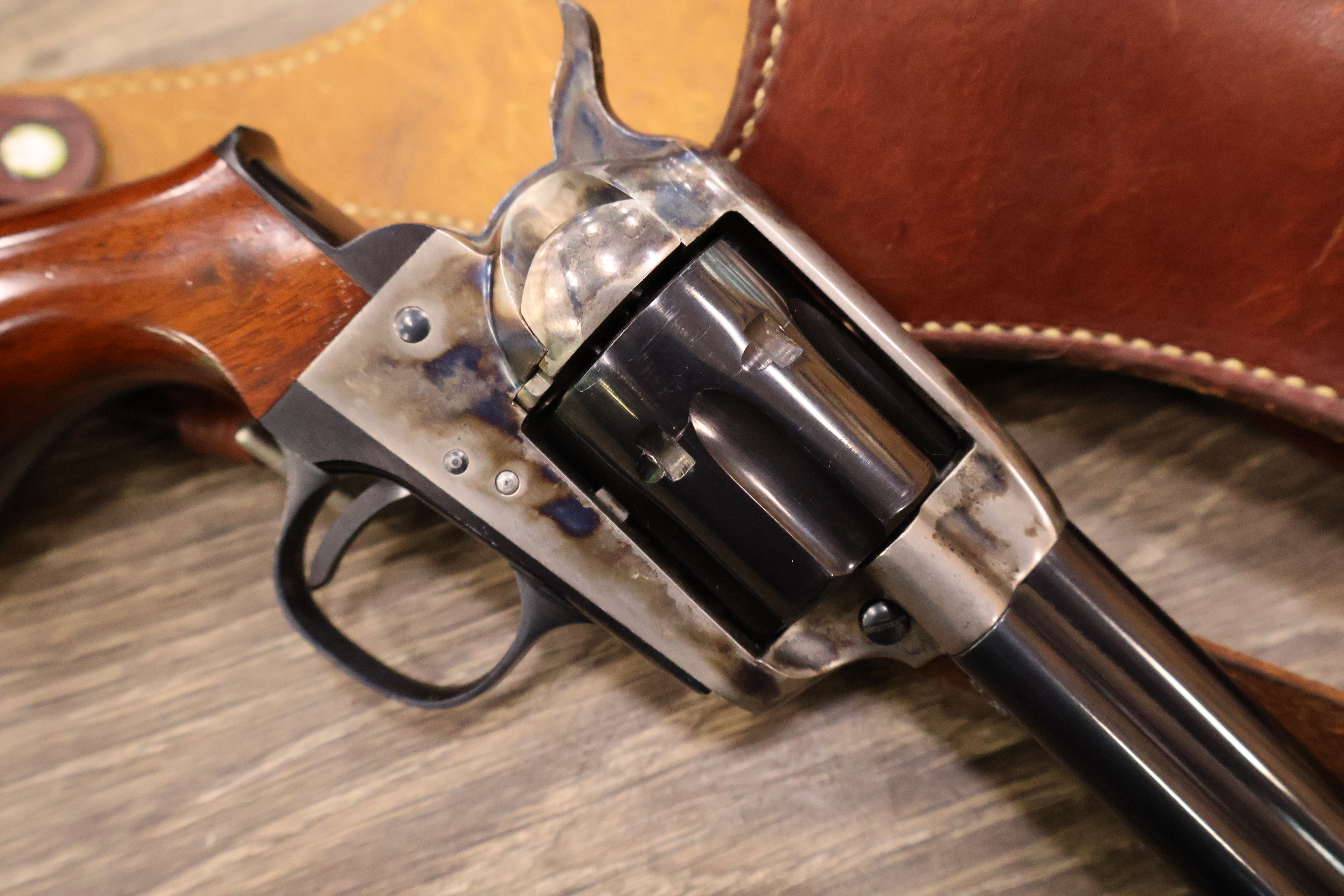 CIMARRON 1877 COLT LIGHTNING COLOR CASE HARDENED BLUED 3.5" BBL .38 S&W SPL-img-2