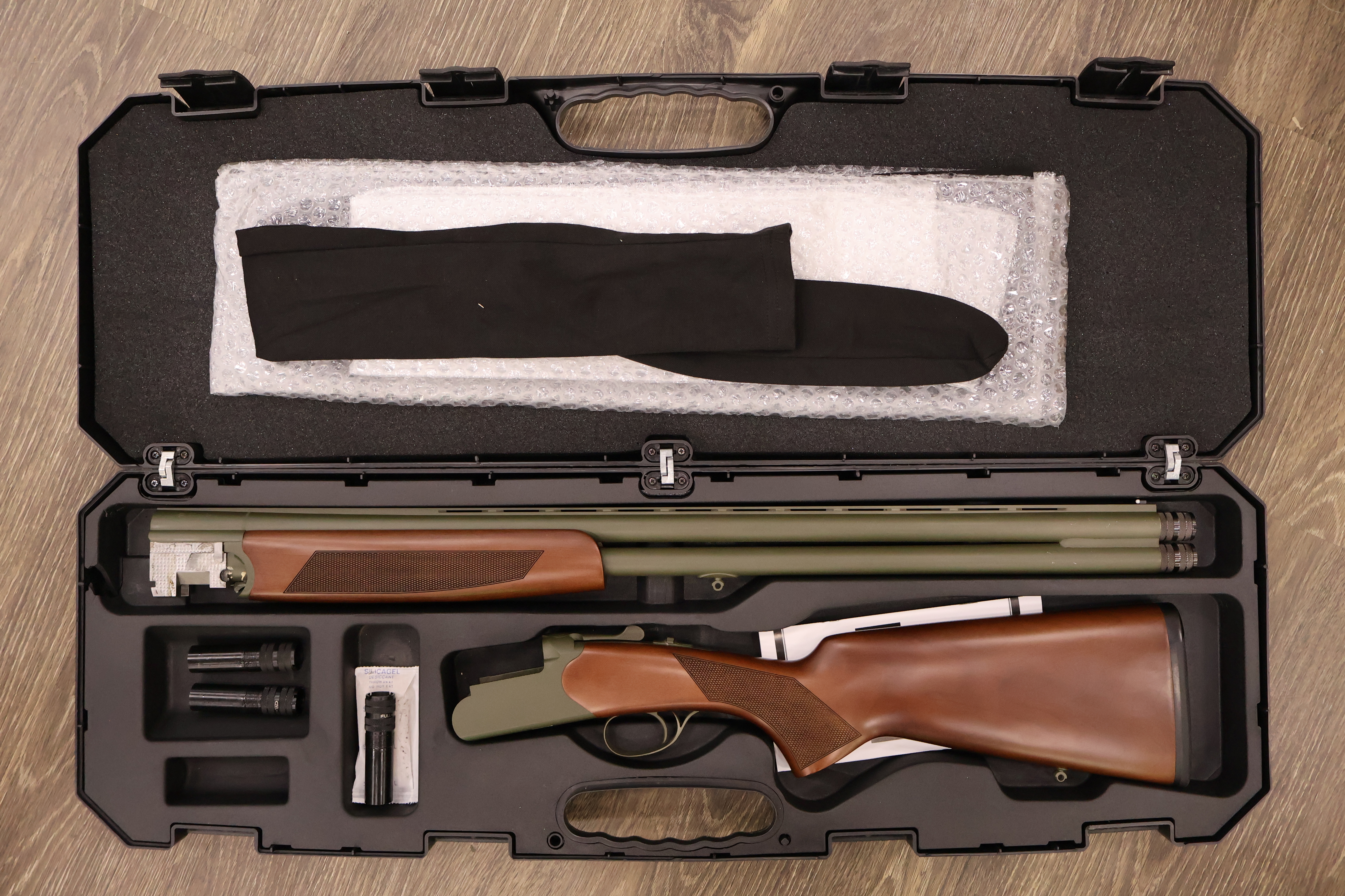 CZ USA HUGLU DRAKE ALL-TERRAIN OD GREEN CERAKOTE WALNUT STOCK 28" BBL 12GA-img-1