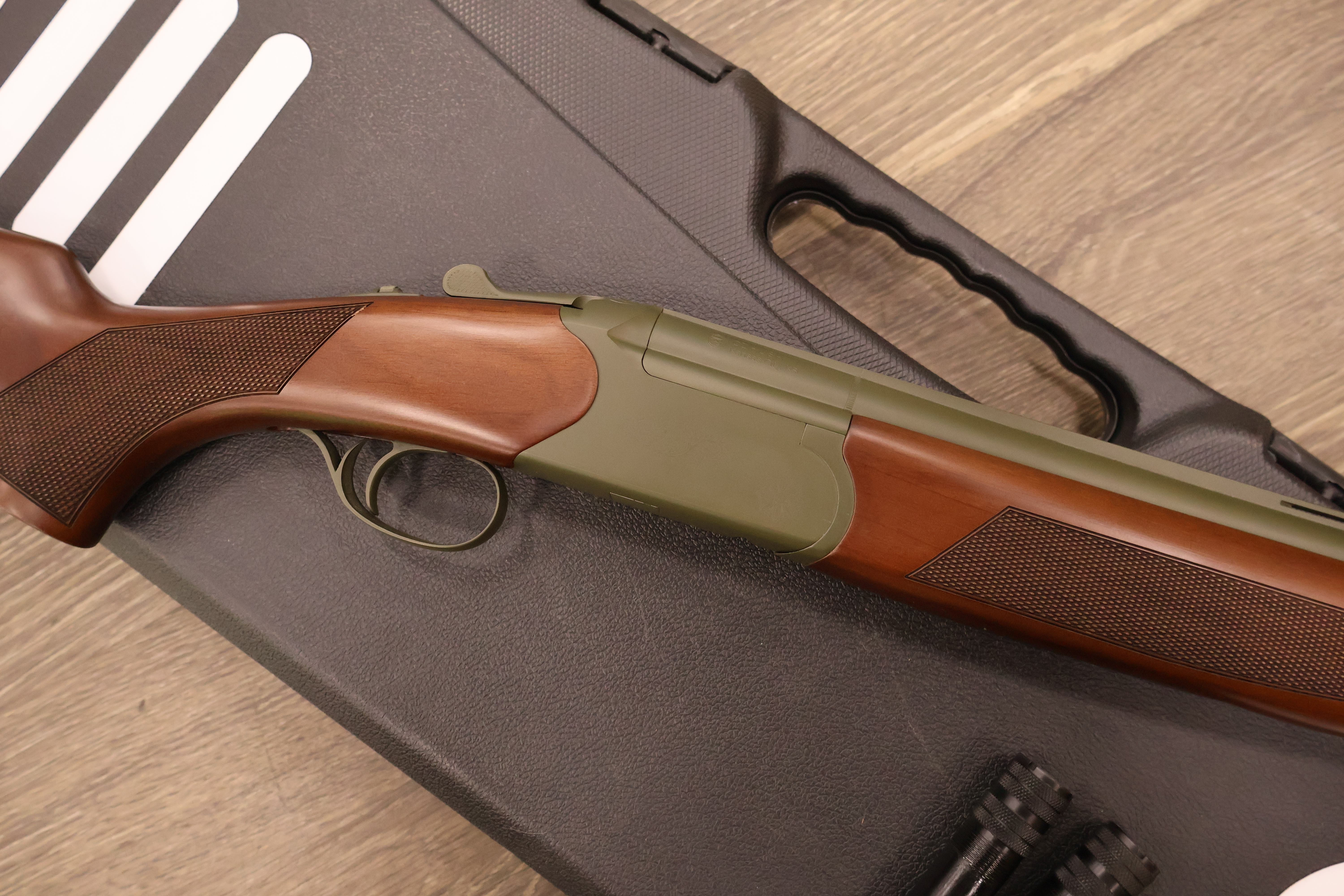 CZ USA HUGLU DRAKE ALL-TERRAIN OD GREEN CERAKOTE WALNUT STOCK 28" BBL 12GA-img-3