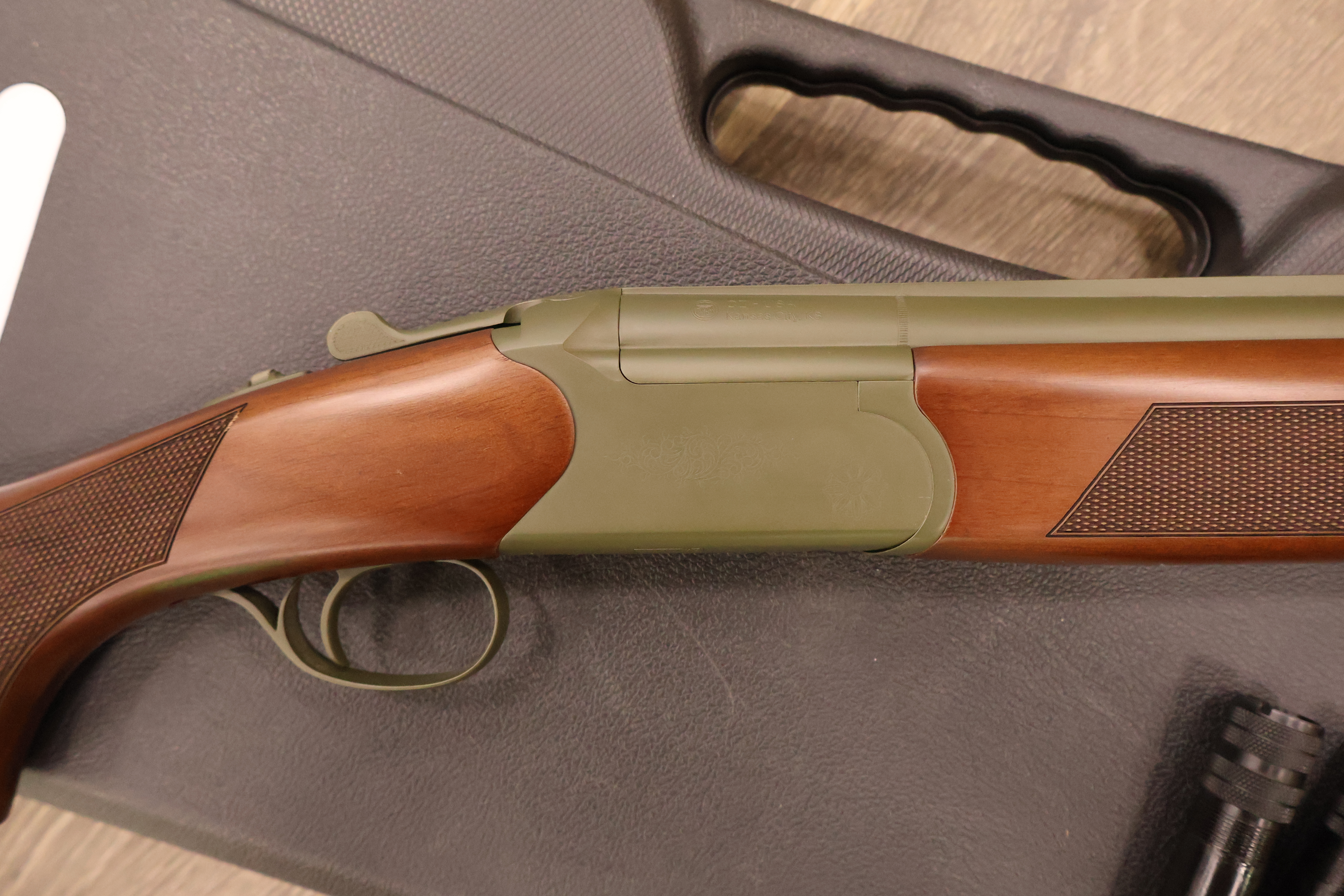 CZ USA HUGLU DRAKE ALL-TERRAIN OD GREEN CERAKOTE WALNUT STOCK 28" BBL 12GA-img-5
