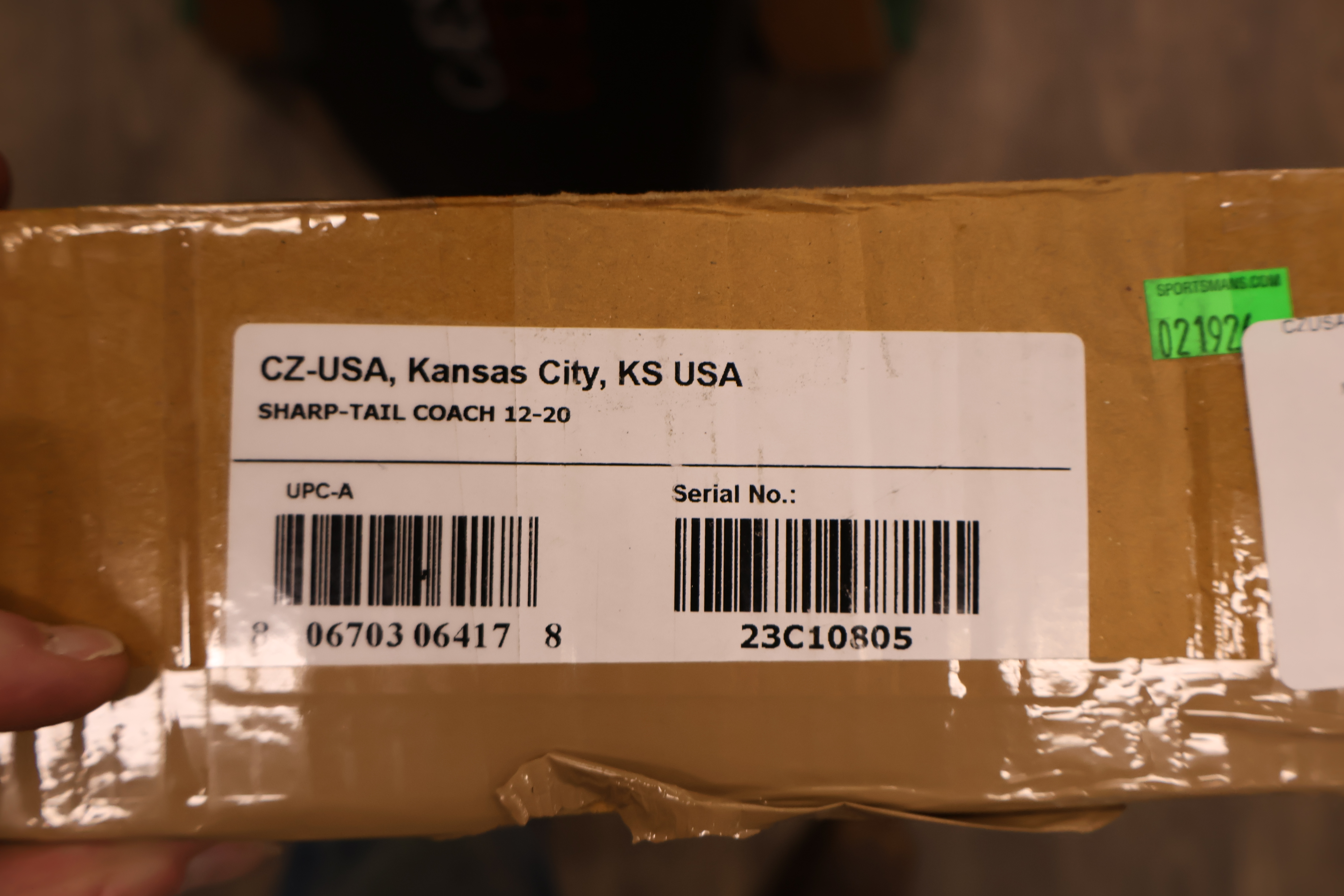 CZ USA (HUGLU) SHARP-TAIL COACH CASE COLORED WALNUT STOCK 20" BBL 12GA-img-10