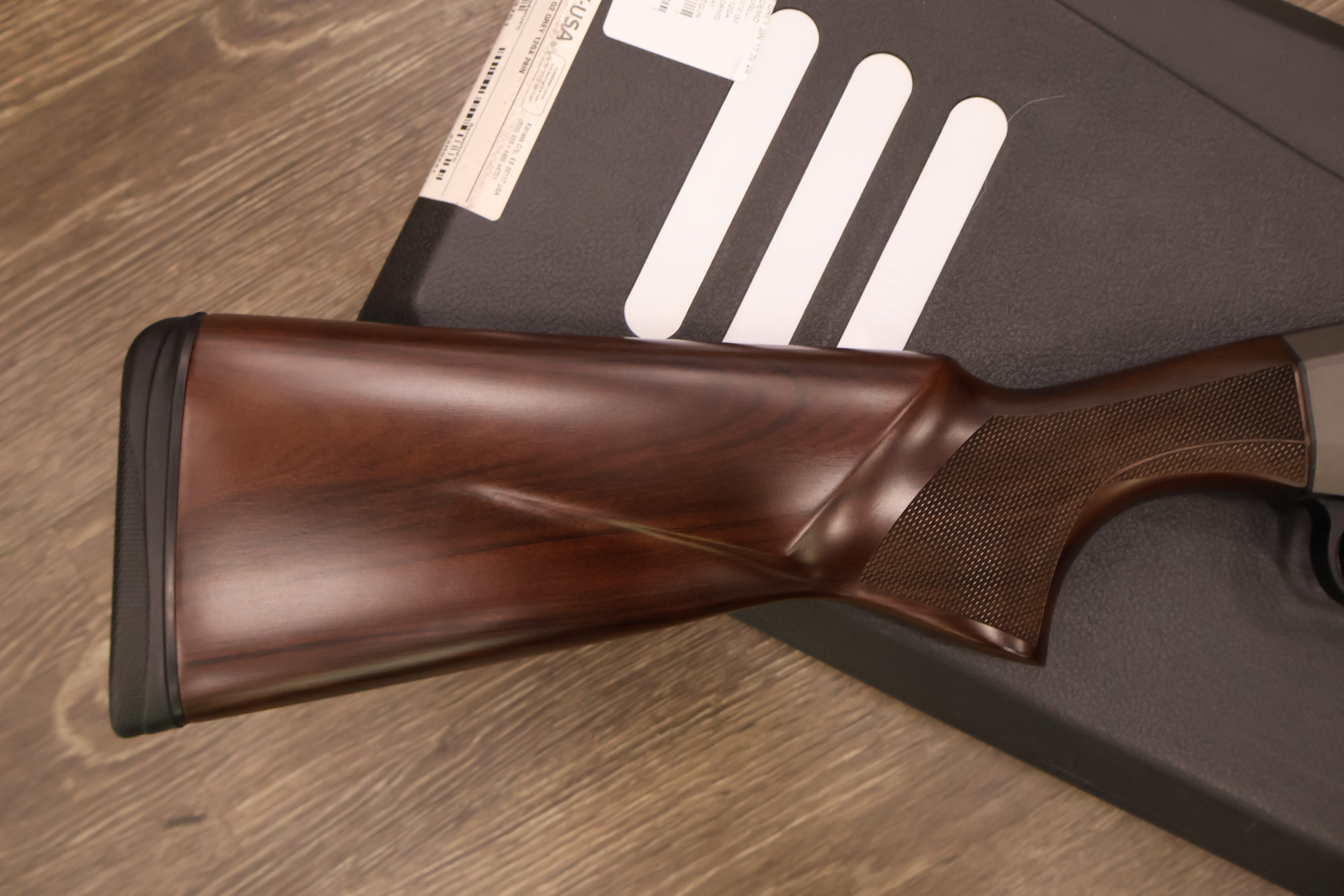 CZ USA (HUGLU) 1012 G2 GREY CERAKOTE MATTE FINISH WALNUT STOCK 28" BBL 12GA-img-2