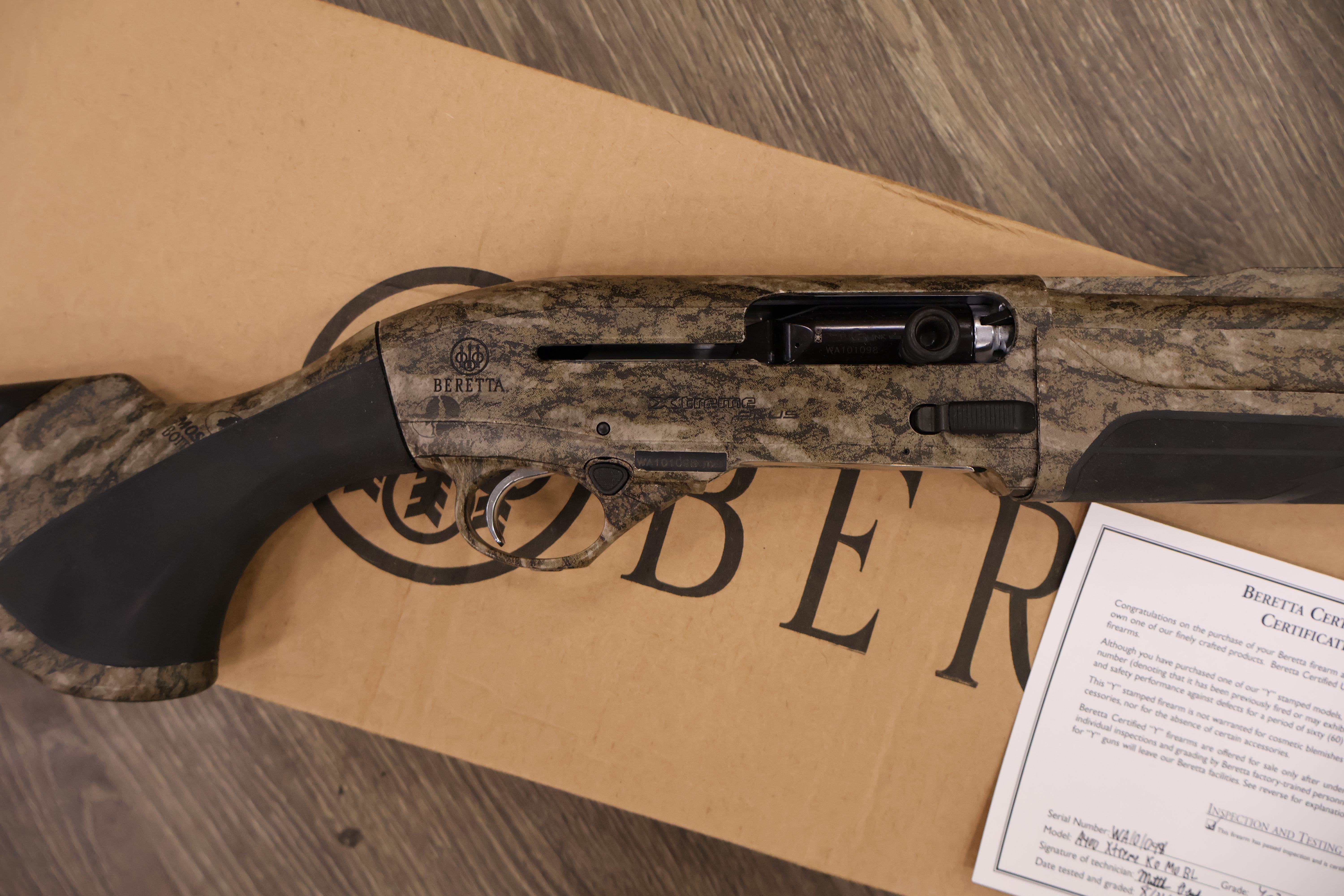BERETTA A400 XTREME PLUS KO MOSSY OAK BOTTOMLAND 3.5" CHAMBER 28" BBL 12GA-img-1