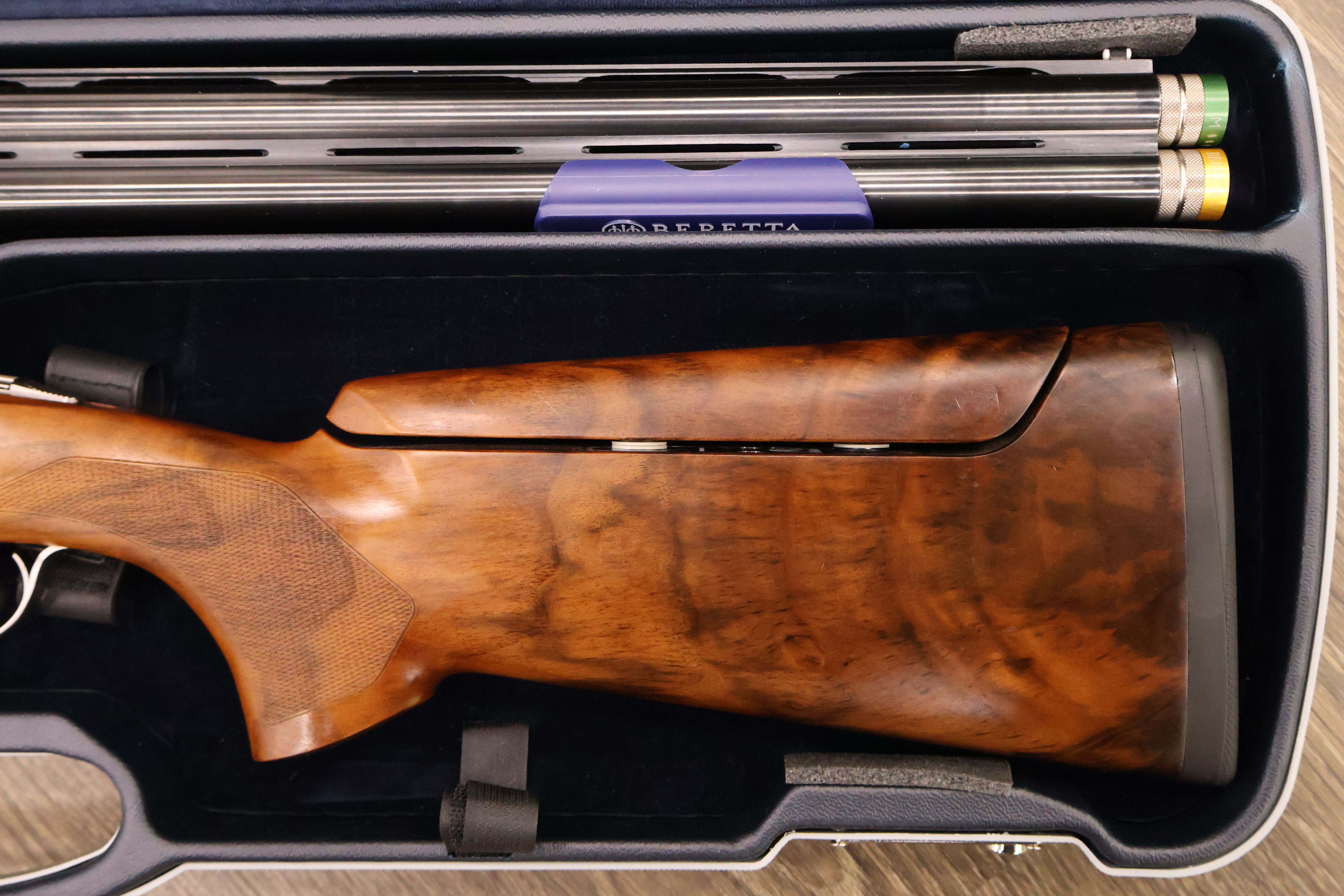 BERETTA 694 SPORTING B-FAST COMB SILVER RECEIVER DELUXE WALNUT 30" BBL 12GA-img-4