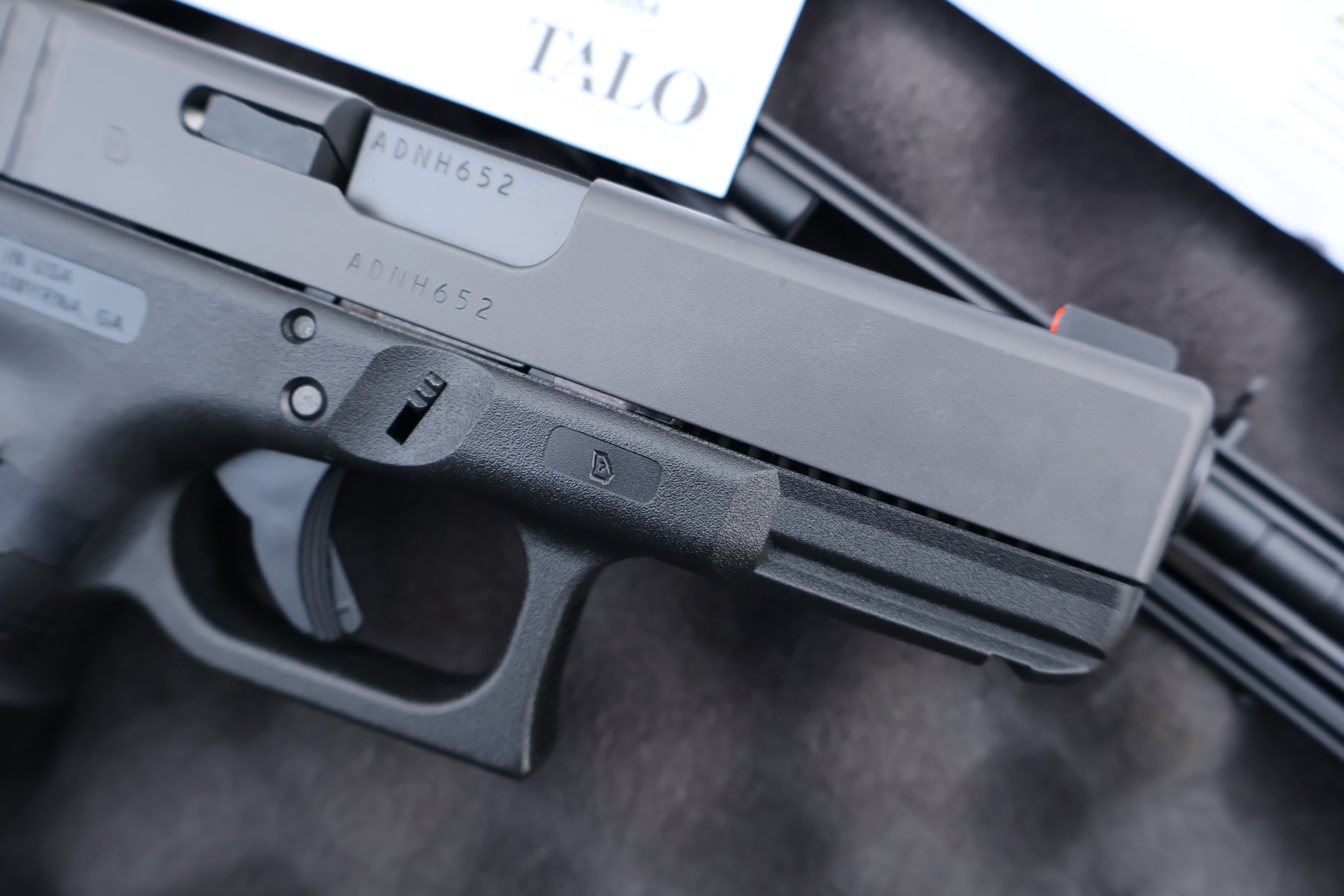 GLOCK (USA) G19 GEN4 BLACK TENIFER PUNISHER AMERIGLO FRONT 4.02" BBL 9MM-img-7