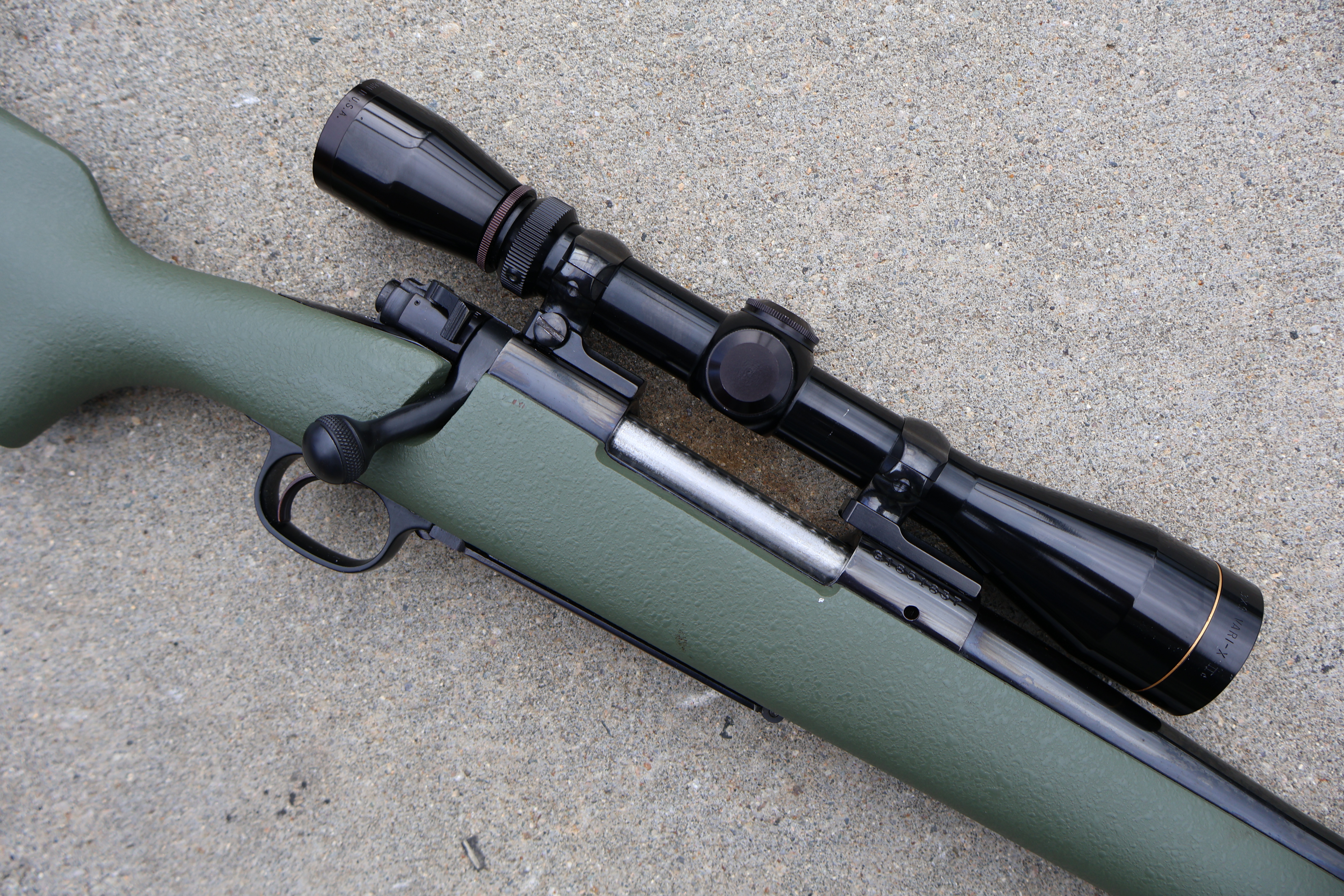 WINCHESTER MODEL 70 XTR SPORTER MAGNUM OD GREEN STOCK 24" BBL .338 WIN MAG-img-2
