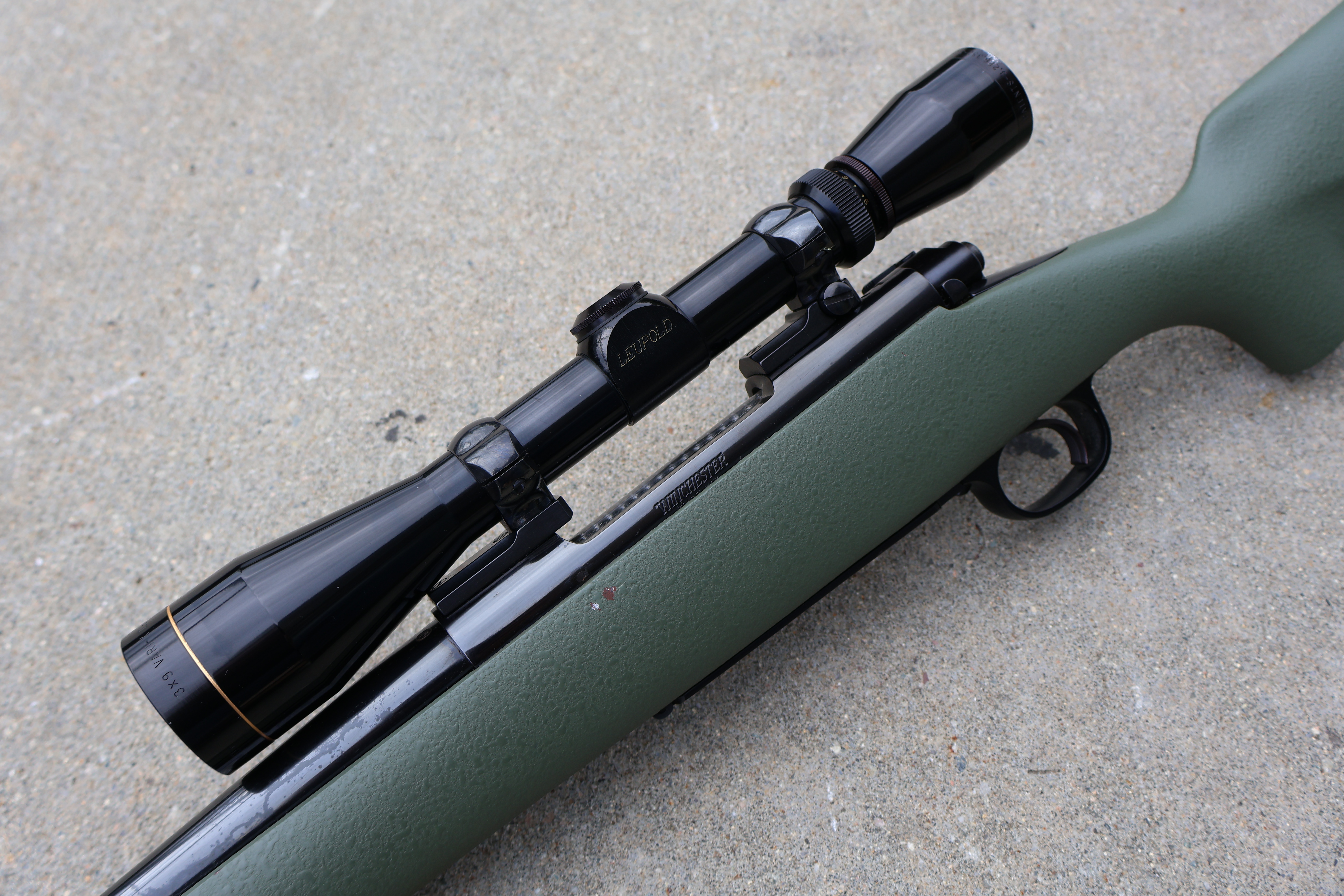 WINCHESTER MODEL 70 XTR SPORTER MAGNUM OD GREEN STOCK 24" BBL .338 WIN MAG-img-8