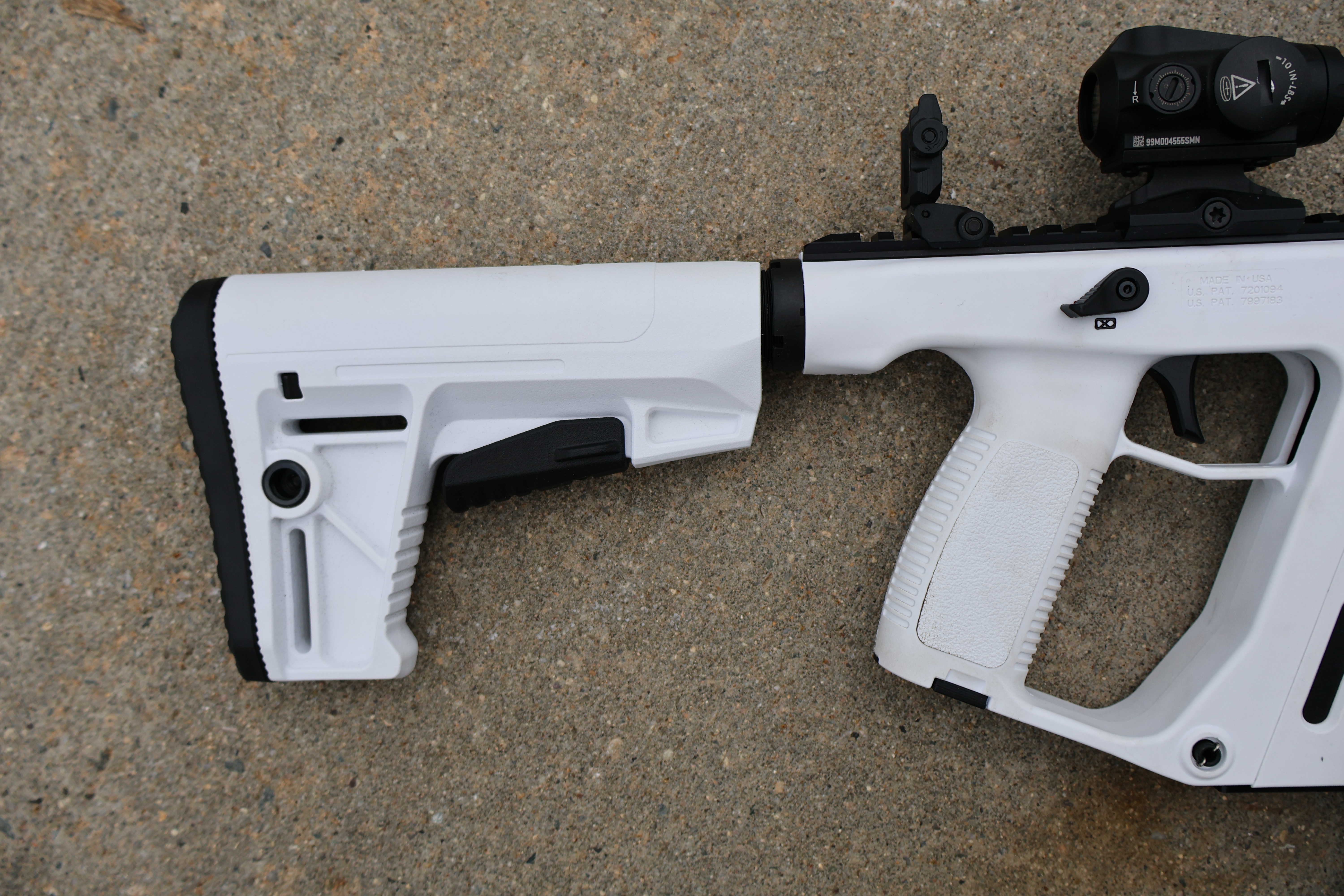 KRISS USA VECTOR CRB GEN2 ALPINE WHITE FAUX SUPPRESSOR 16" BBL .45 ACP-img-2