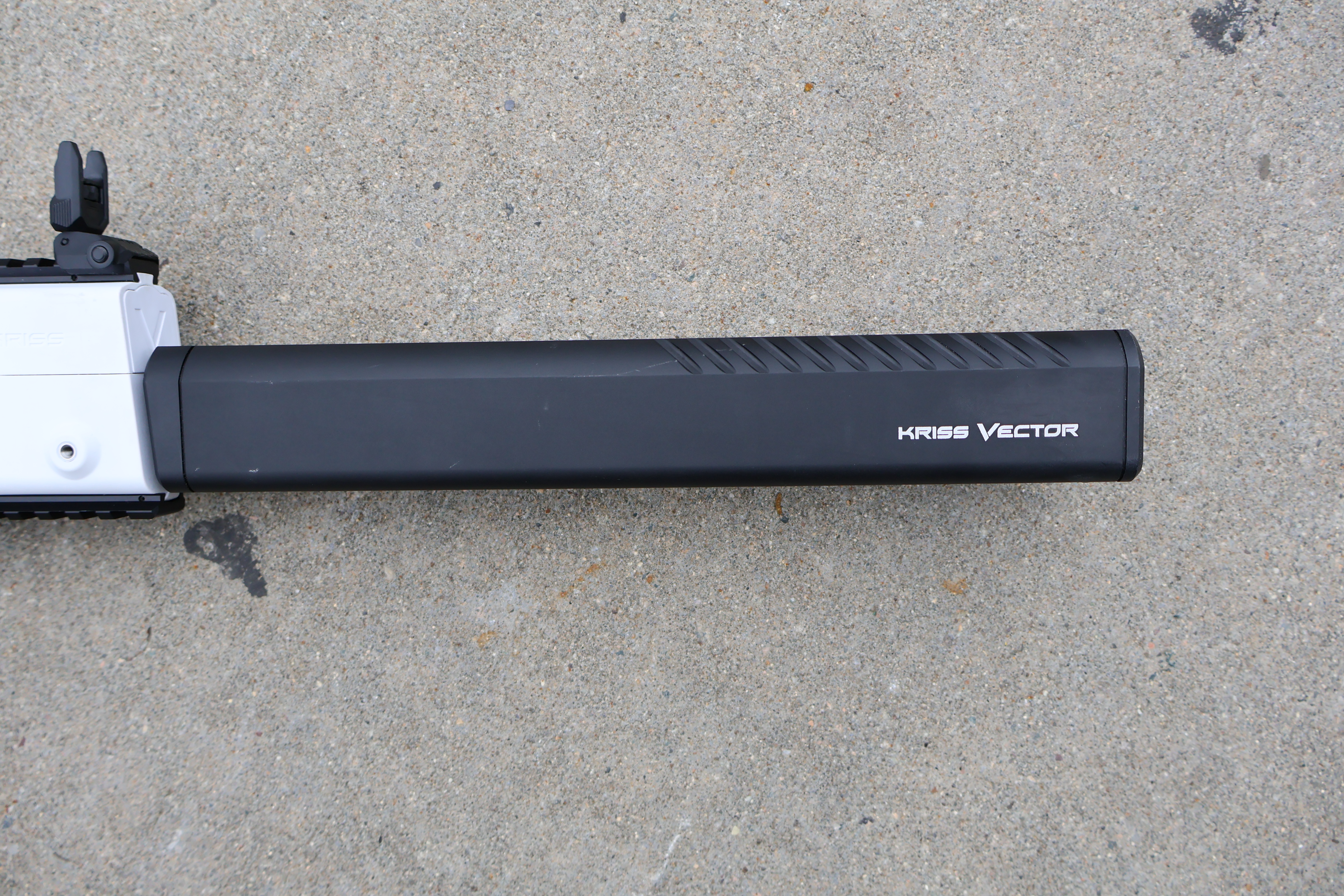 KRISS USA VECTOR CRB GEN2 ALPINE WHITE FAUX SUPPRESSOR 16" BBL .45 ACP-img-5