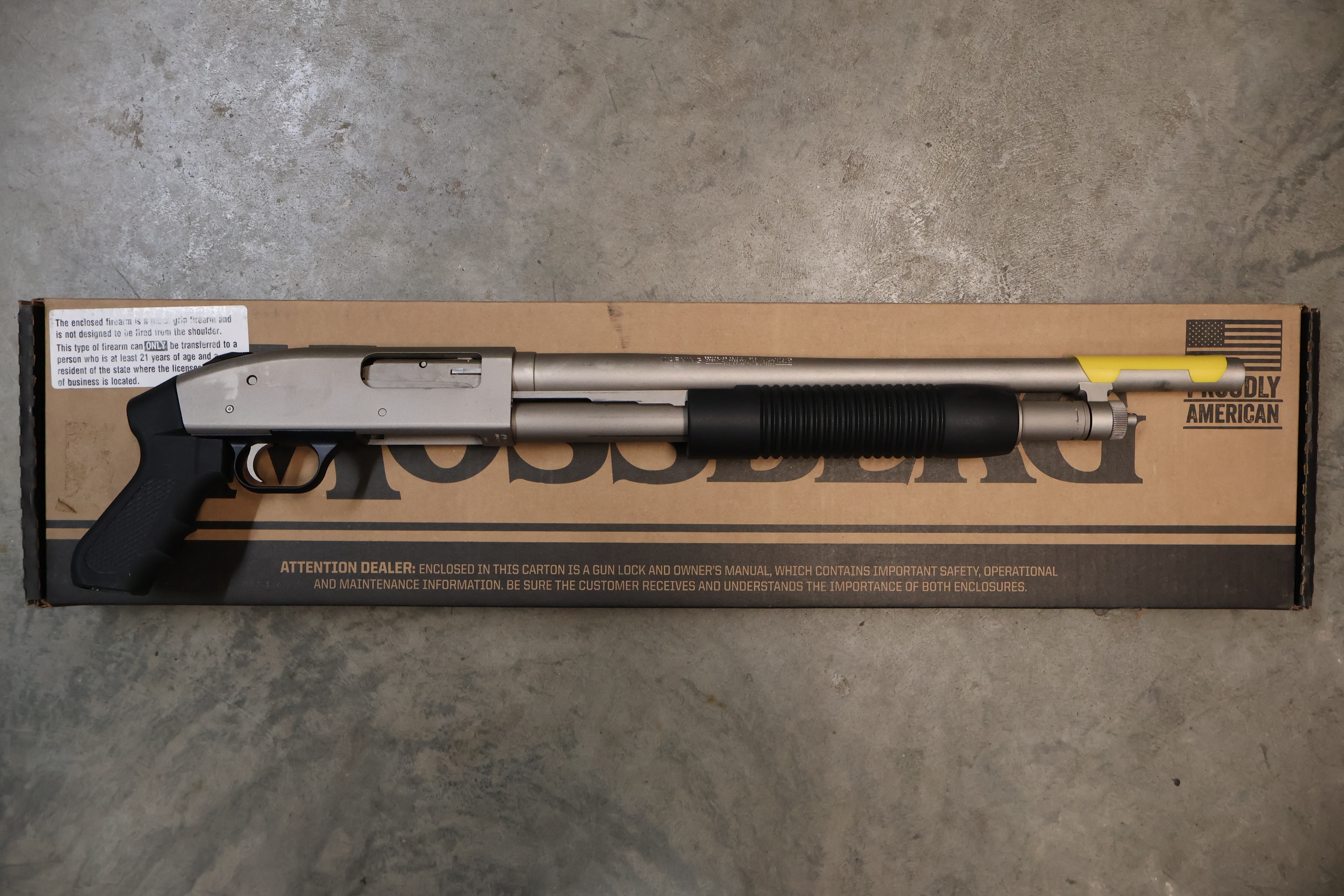 MOSSBERG 500 JIC JUST IN CASE MARINER P.G. MARINE FINISH 18.5" BBL 12GA-img-0
