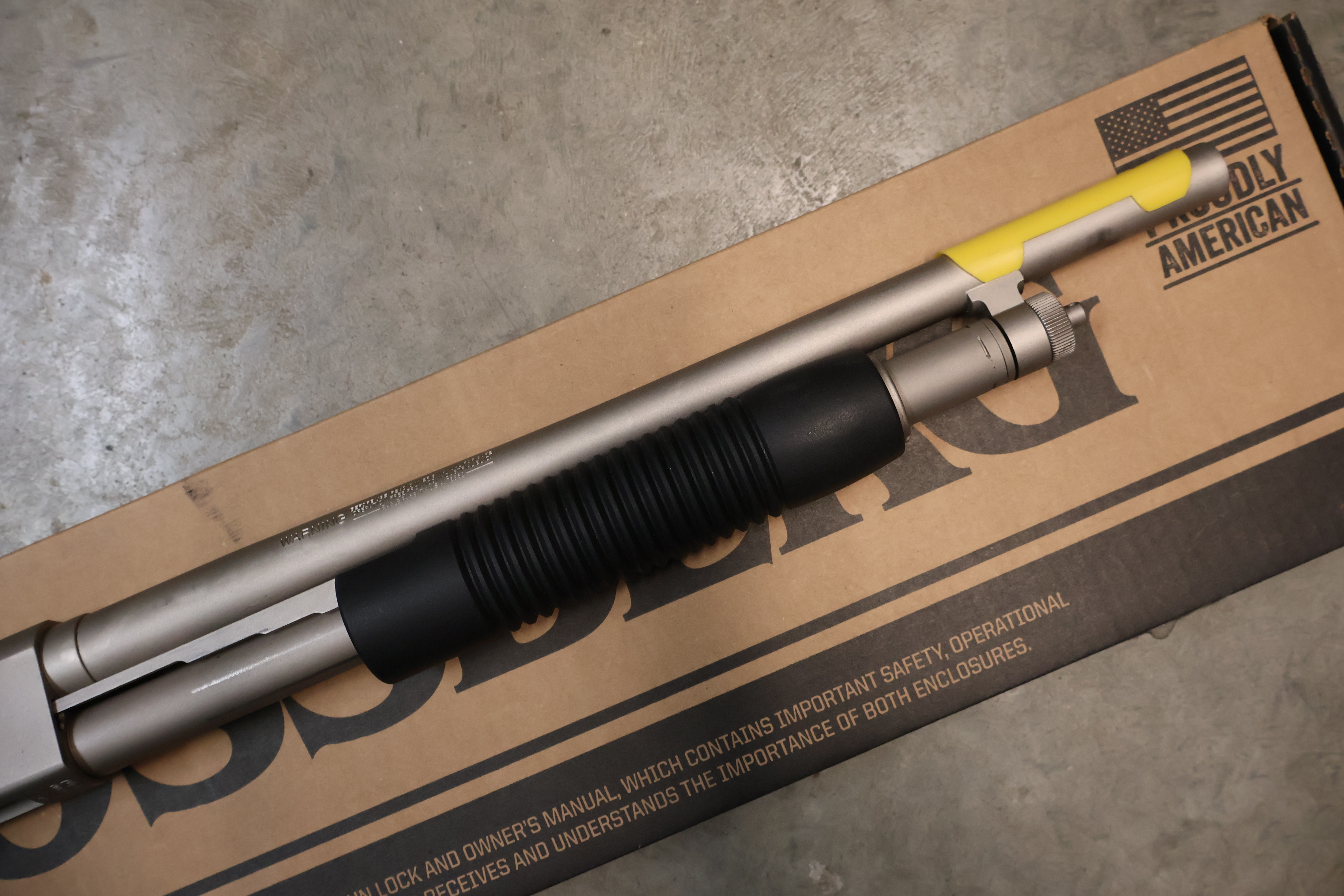 MOSSBERG 500 JIC JUST IN CASE MARINER P.G. MARINE FINISH 18.5" BBL 12GA-img-2