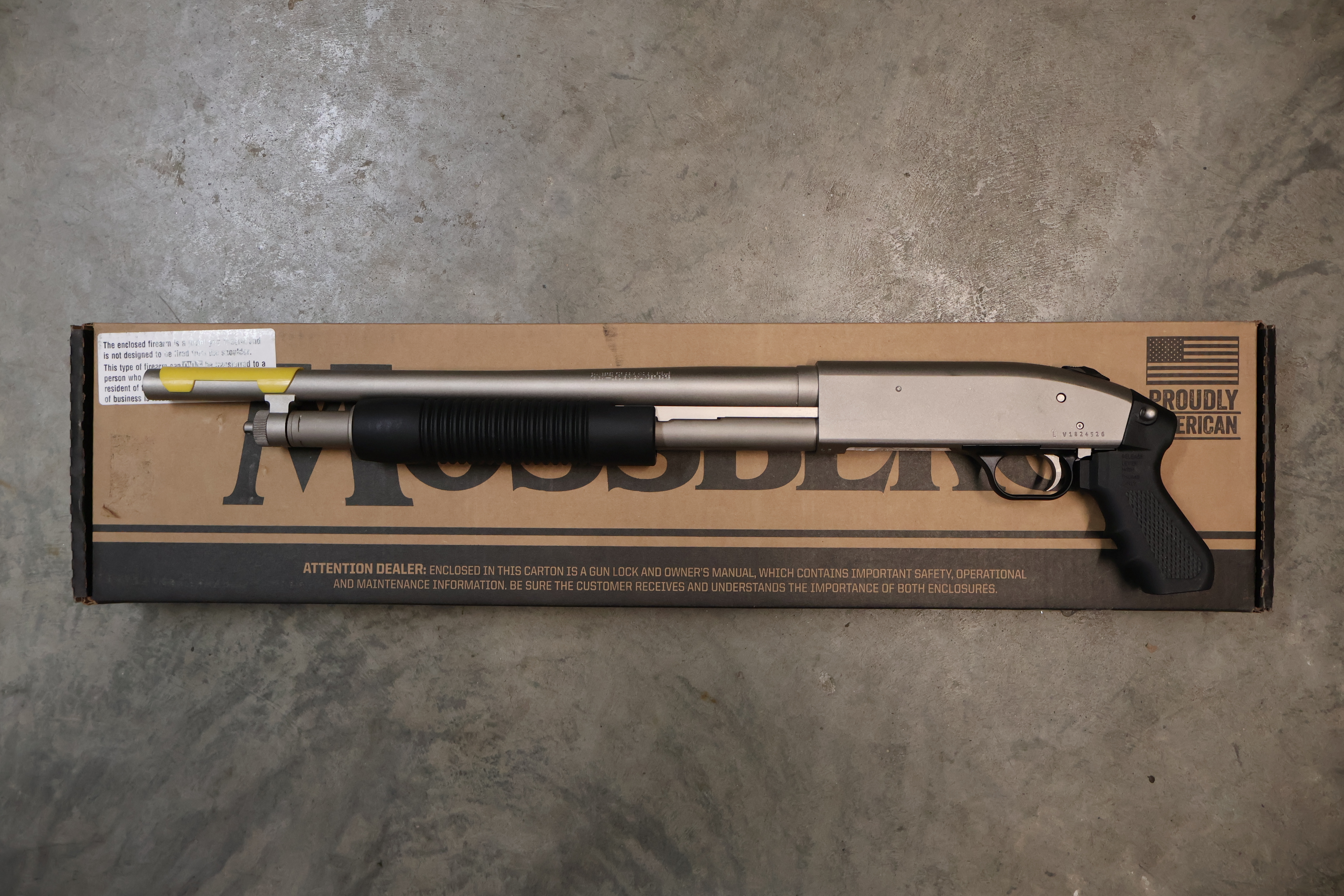 MOSSBERG 500 JIC JUST IN CASE MARINER P.G. MARINE FINISH 18.5" BBL 12GA-img-3